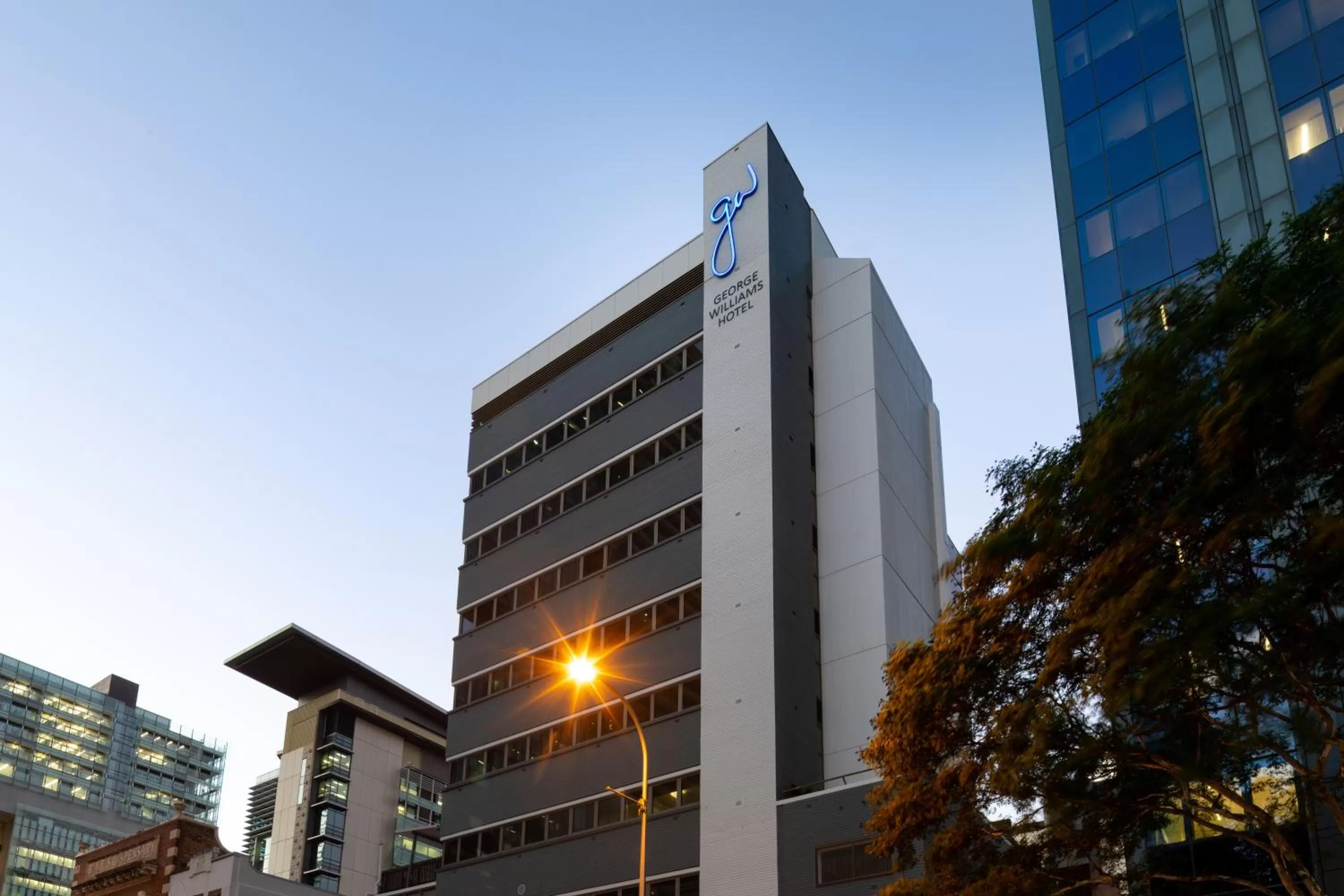 Bird's eye view in George Hotel Brisbane, Independent Collection by EVT