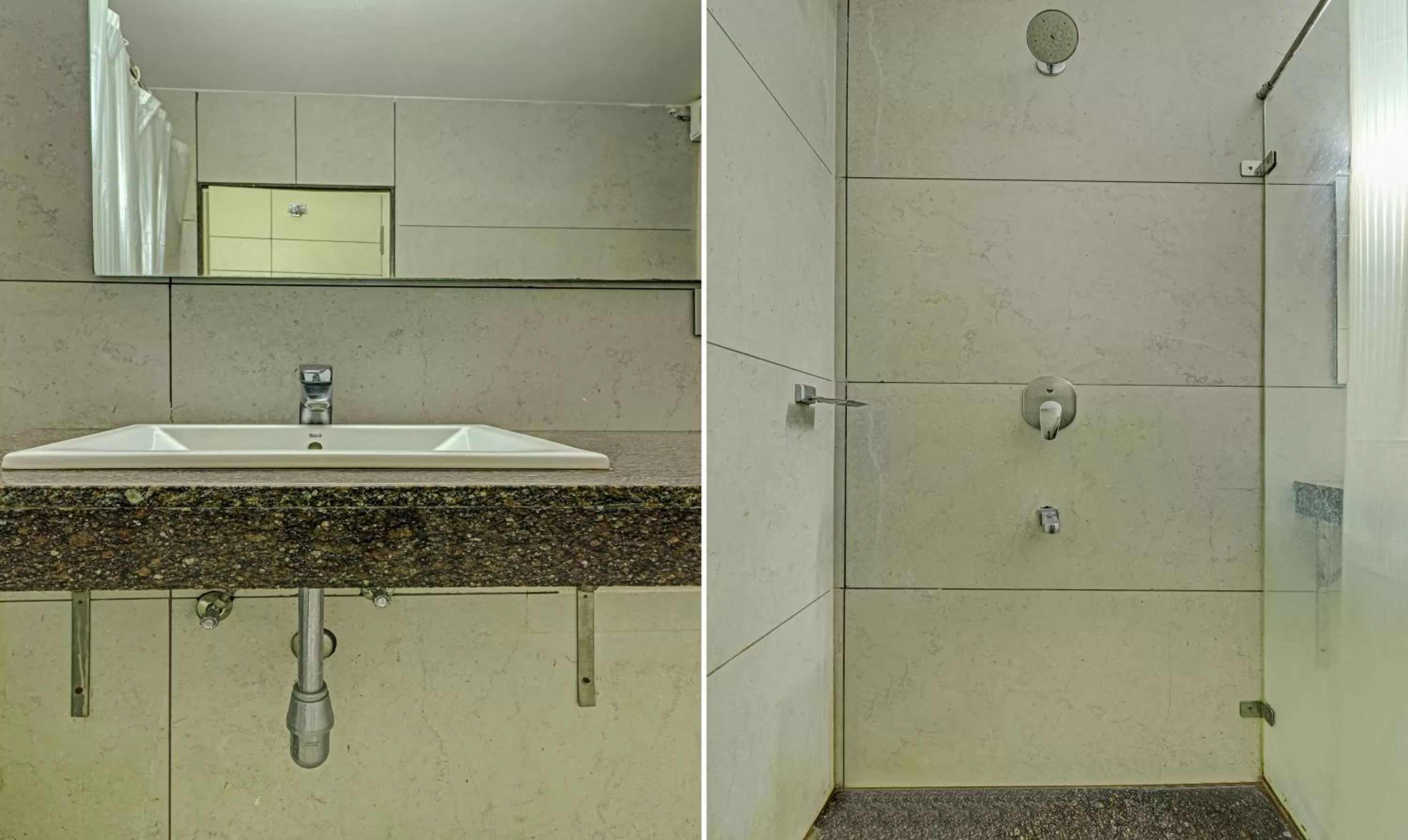 Bathroom in Treebo Seaesta RK Beach