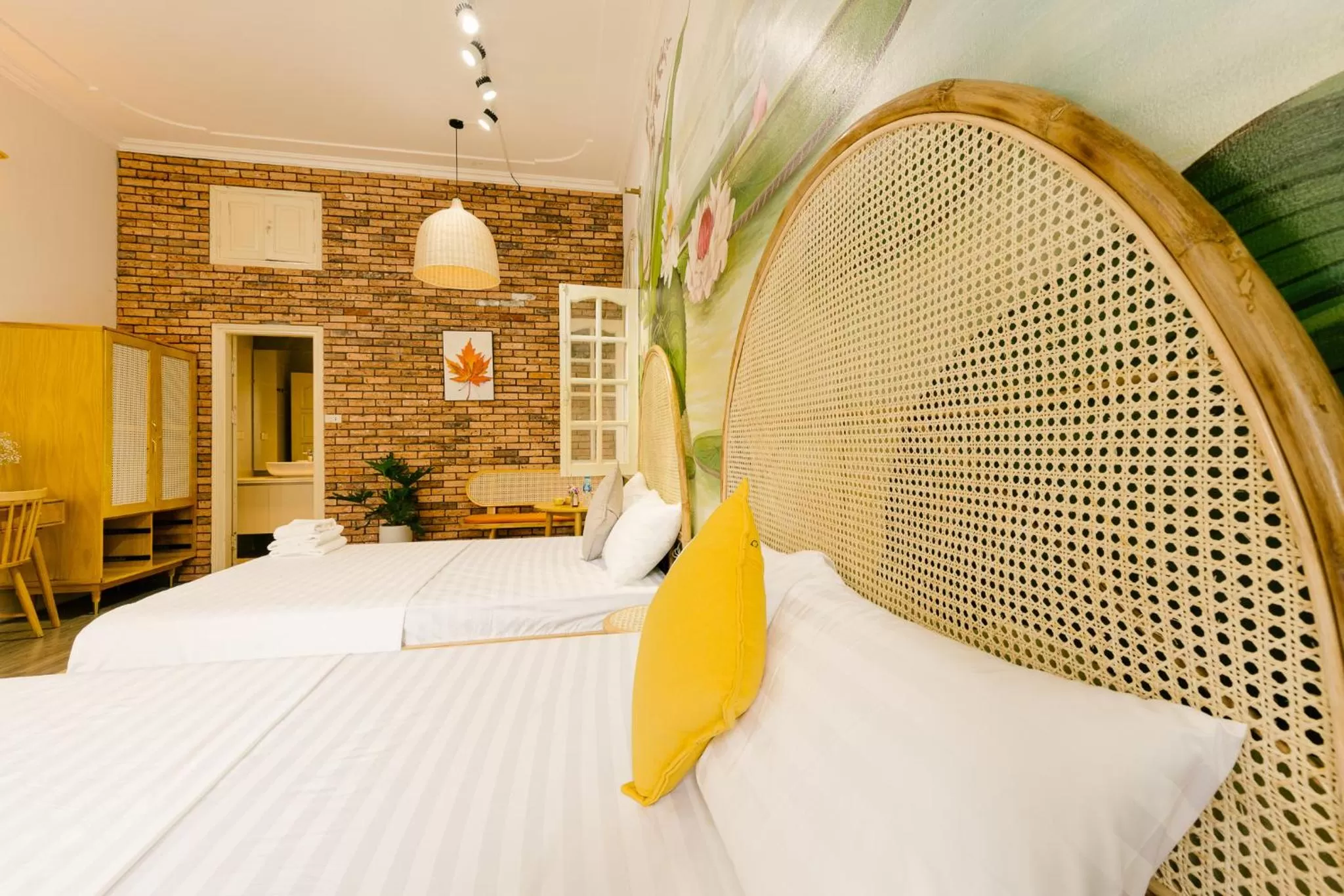 Bed in Eden Westlake Hotel