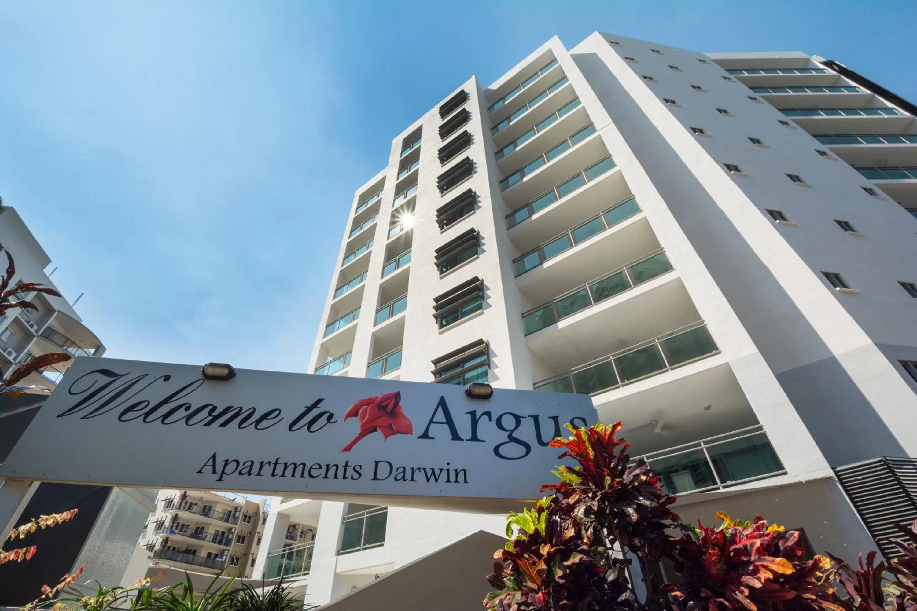 Property building in Argus Apartments Darwin