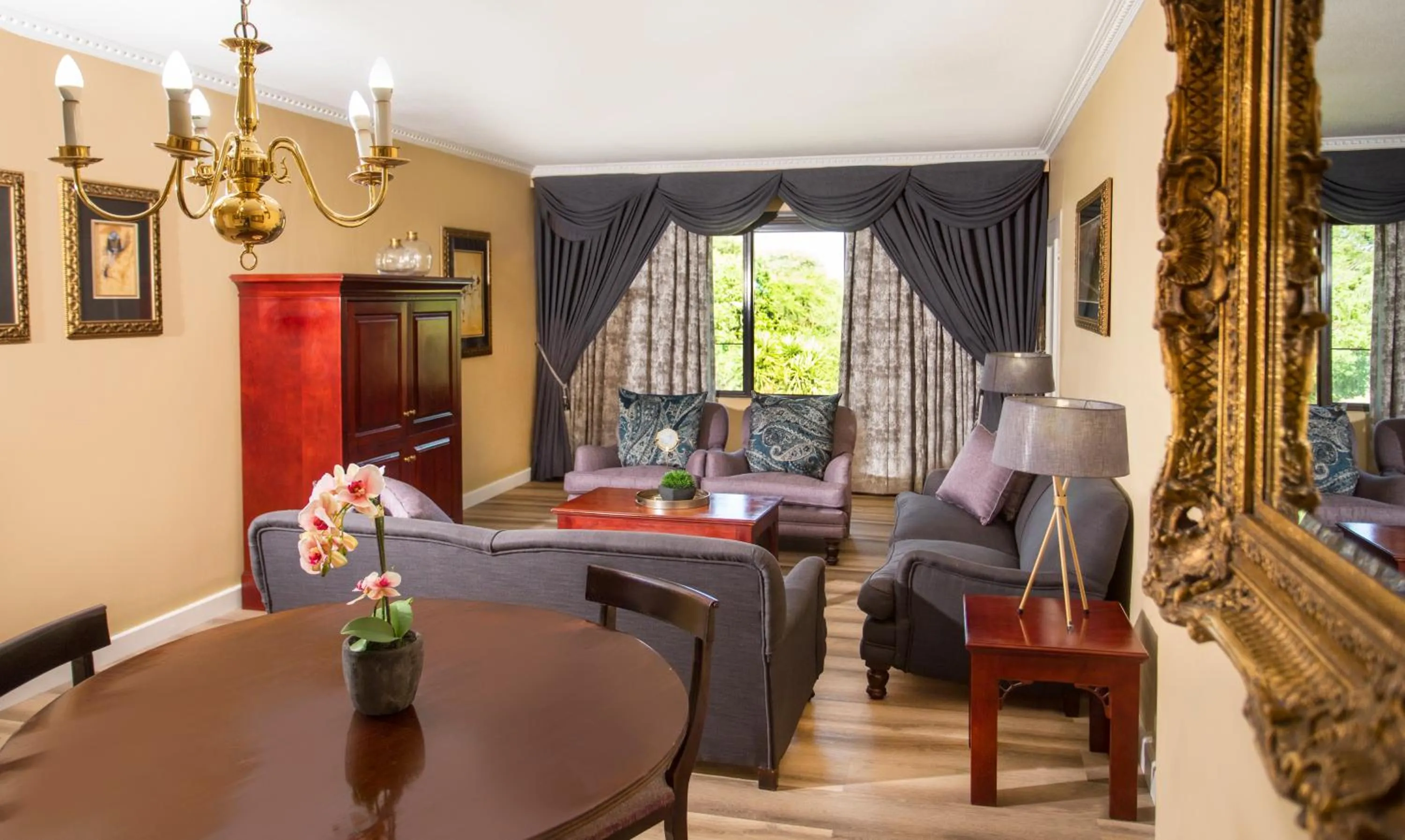 Living room in Avani Gaborone Resort & Casino