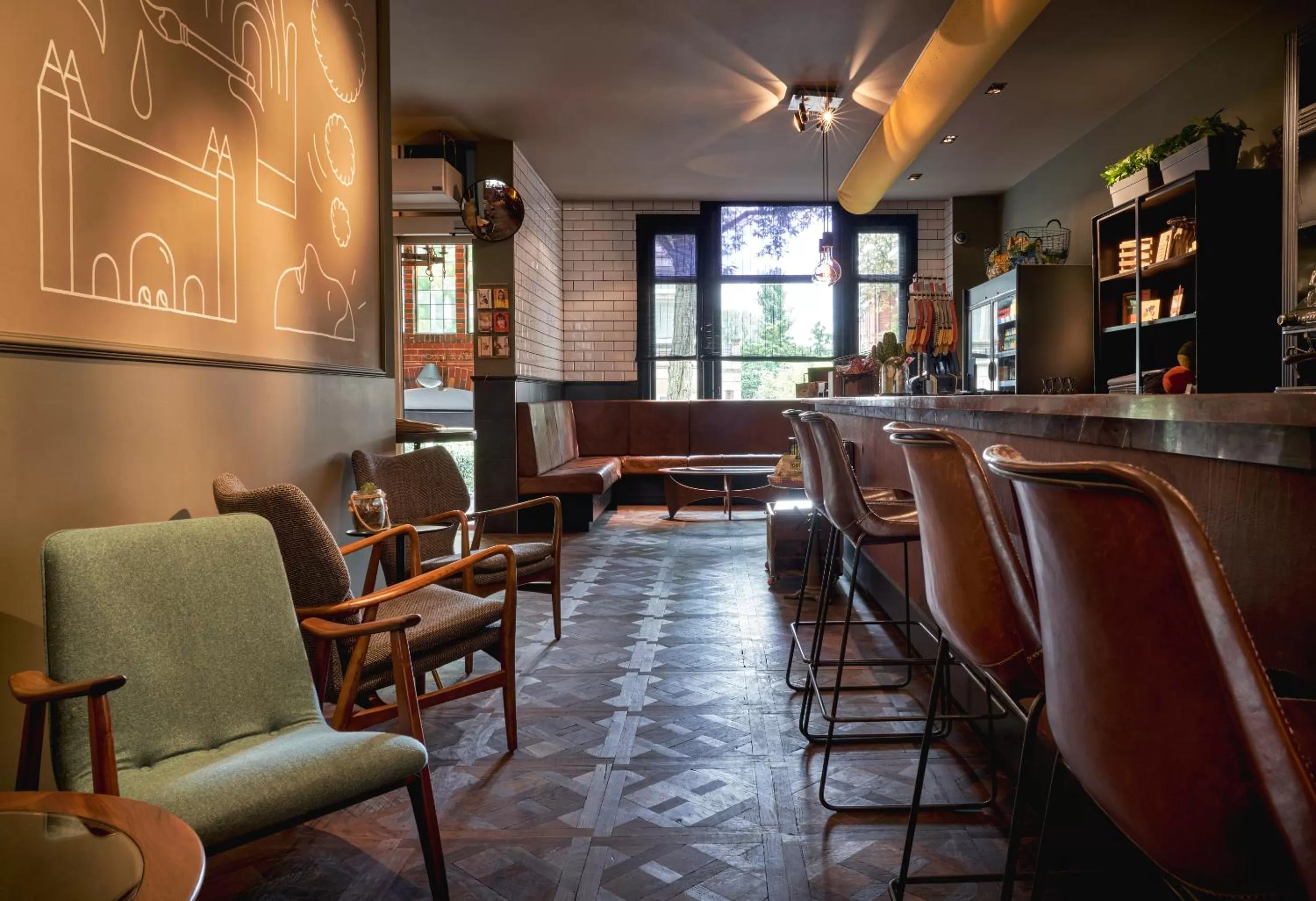 Lobby or reception in Max Brown Hotel Museum Square, part of Sircle Collection