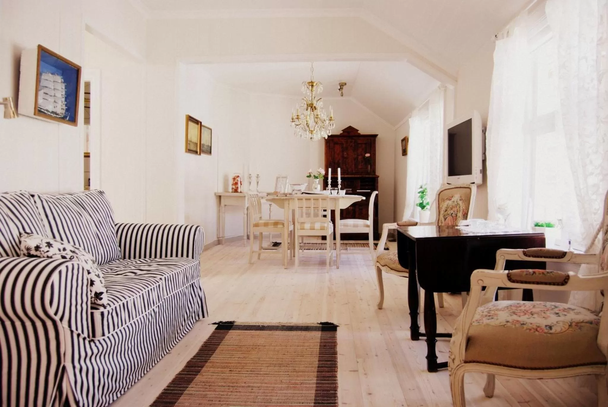 Dining area in Det Lille Hotel