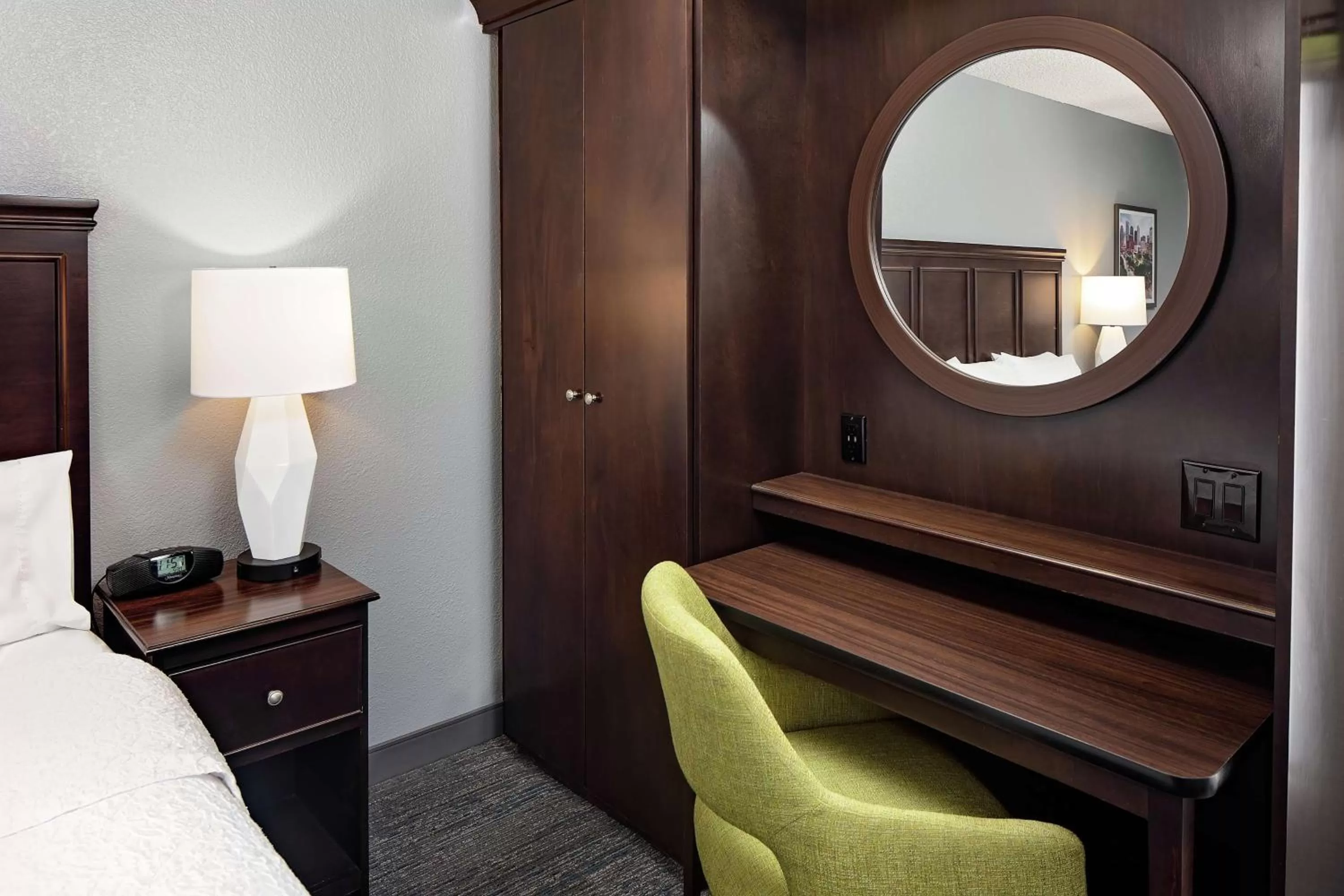 Bedroom, Bed in Hampton Inn & Suites Houston-Medical Center-NRG Park
