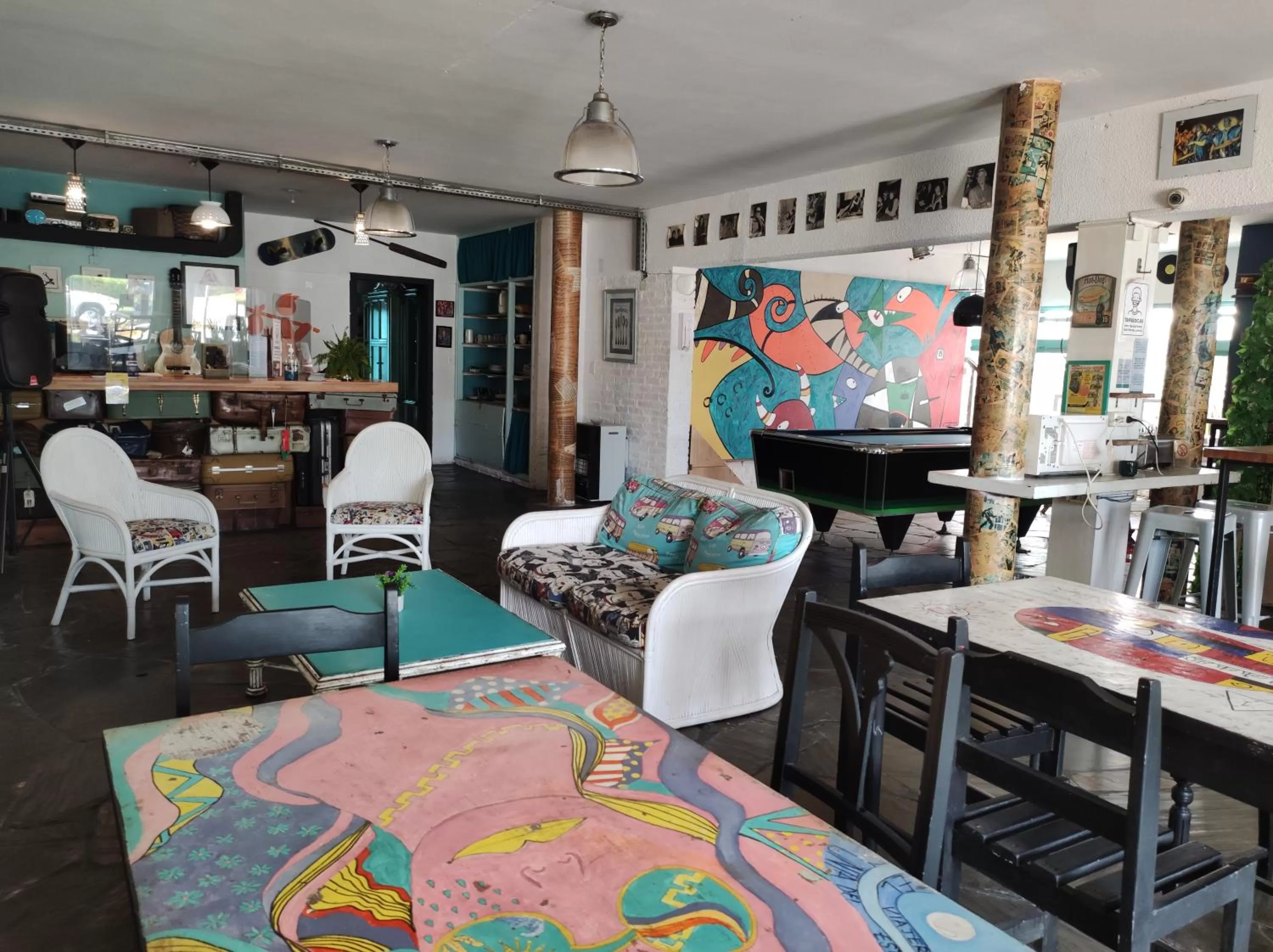 TV and multimedia in VIAJERO Posada & Hostel Punta del este