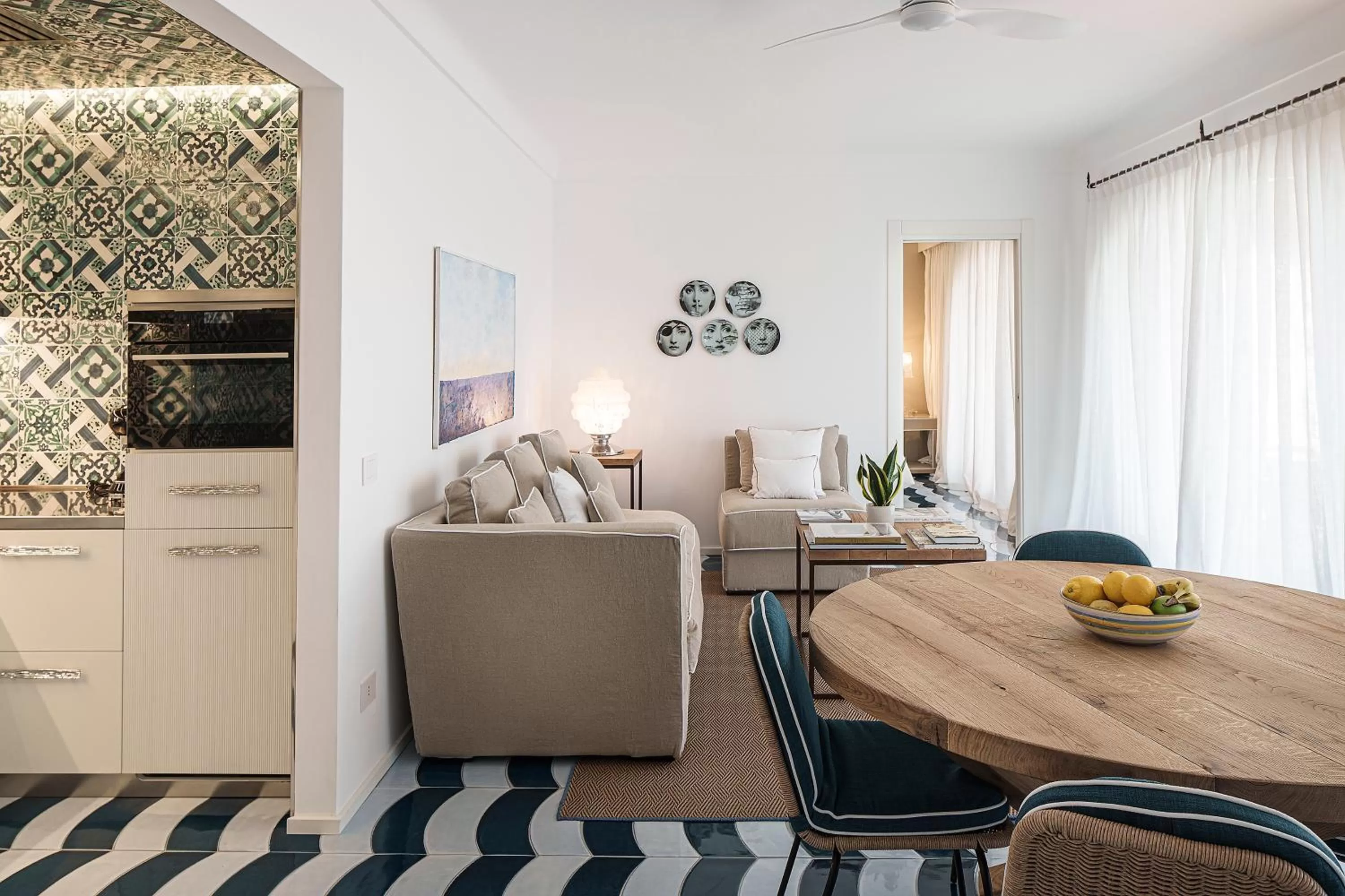 Two-Bedroom Apartment with Terrace and Sea View in Costa Del Capitano Seaside Villas