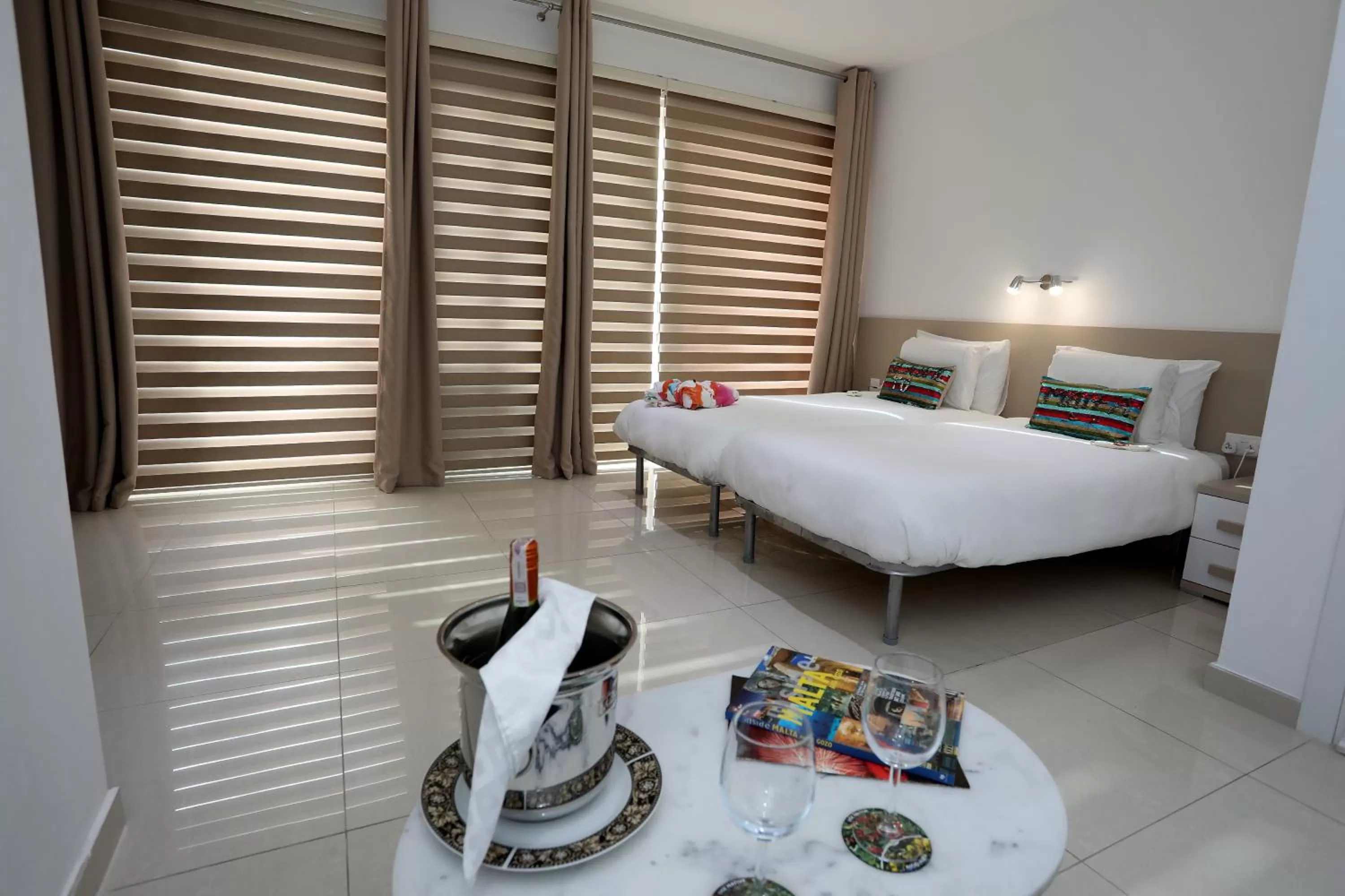 Bedroom, Bed in Escape to St Julians