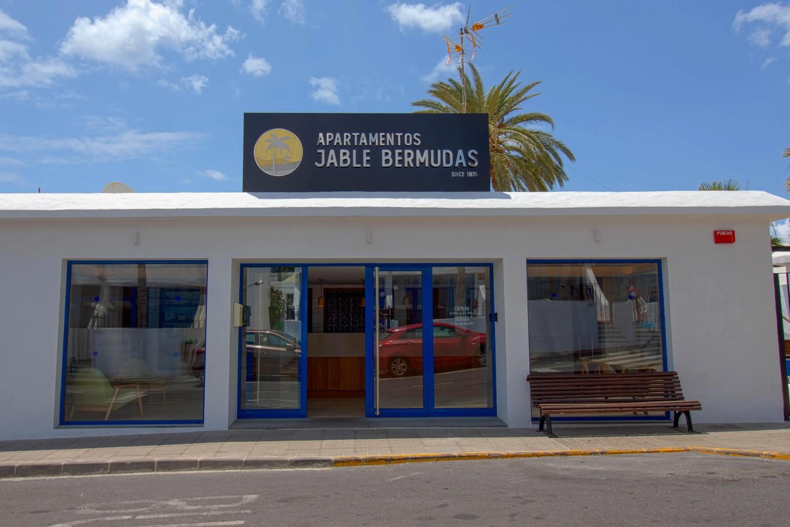 Property building in Apartamentos Jable Bermudas