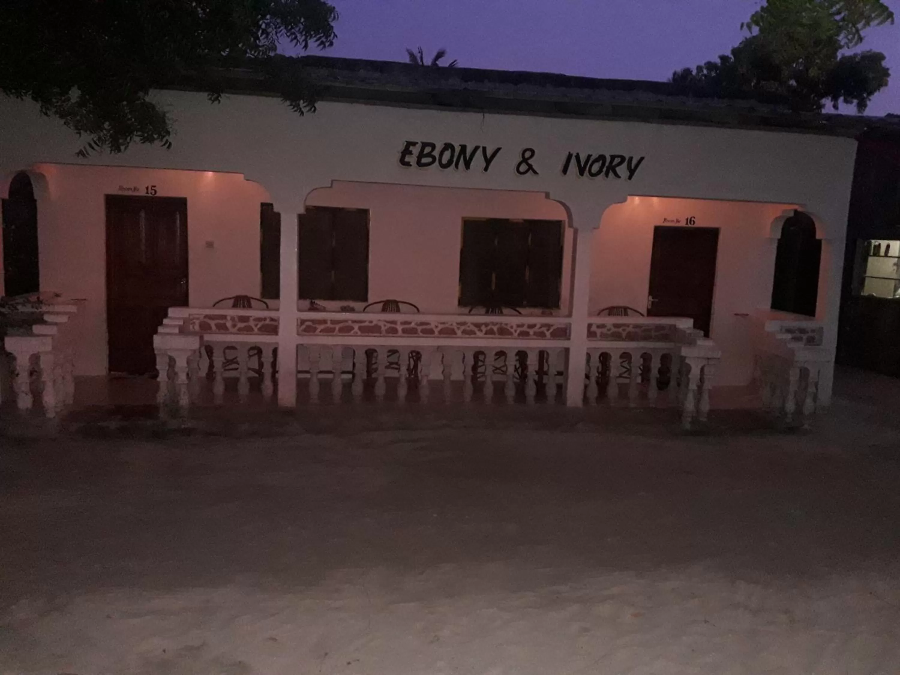 Facade/entrance in Ebony & Ivory Beach Bungalows