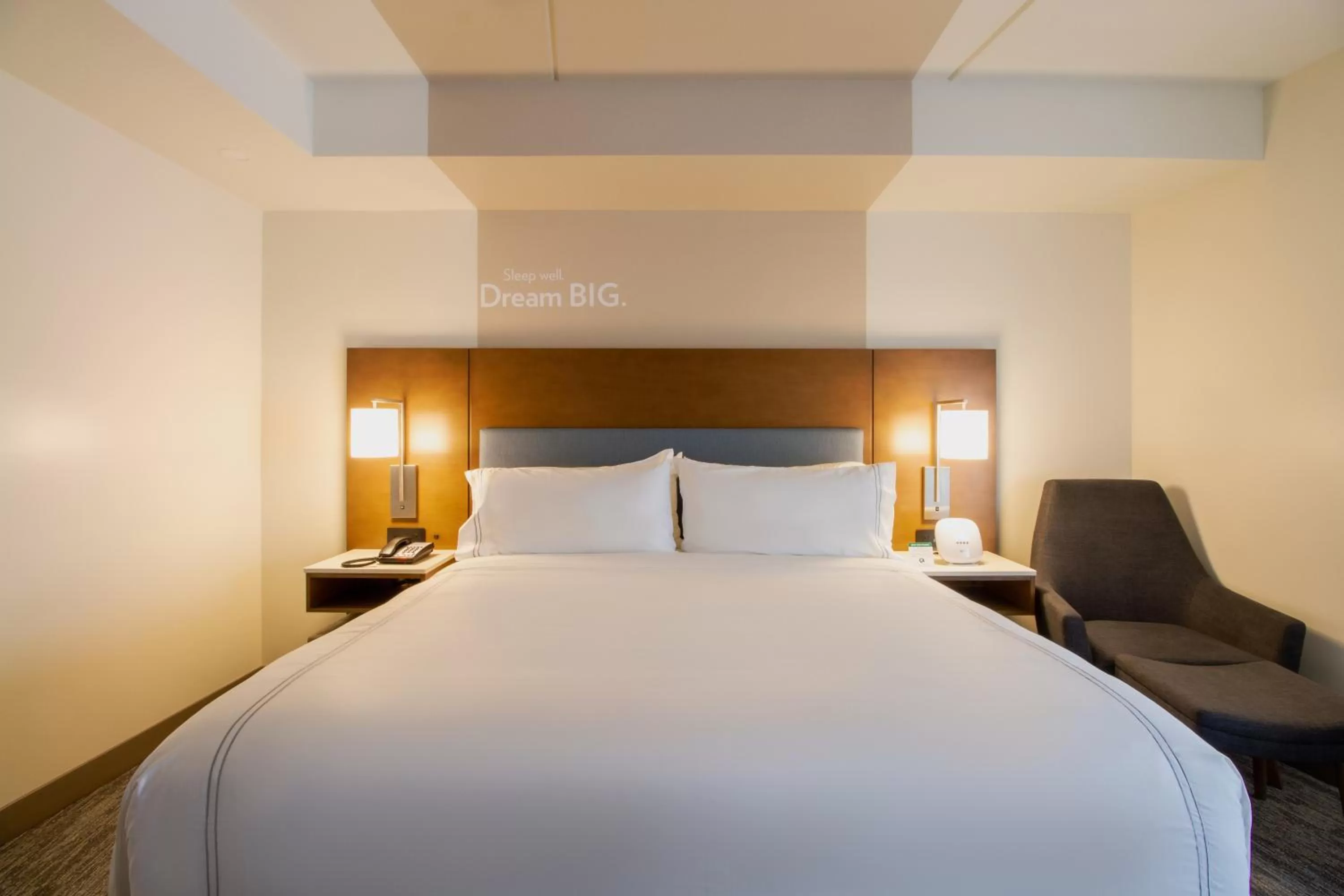 Bedroom in EVEN Hotel Manchester Airport by IHG