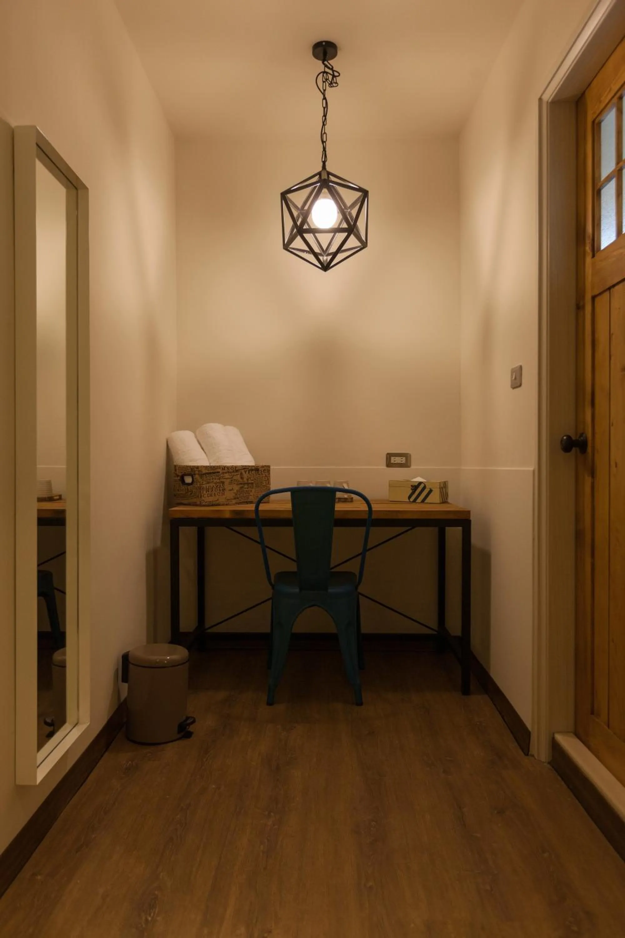 Seating area in Mini Voyage Hostel