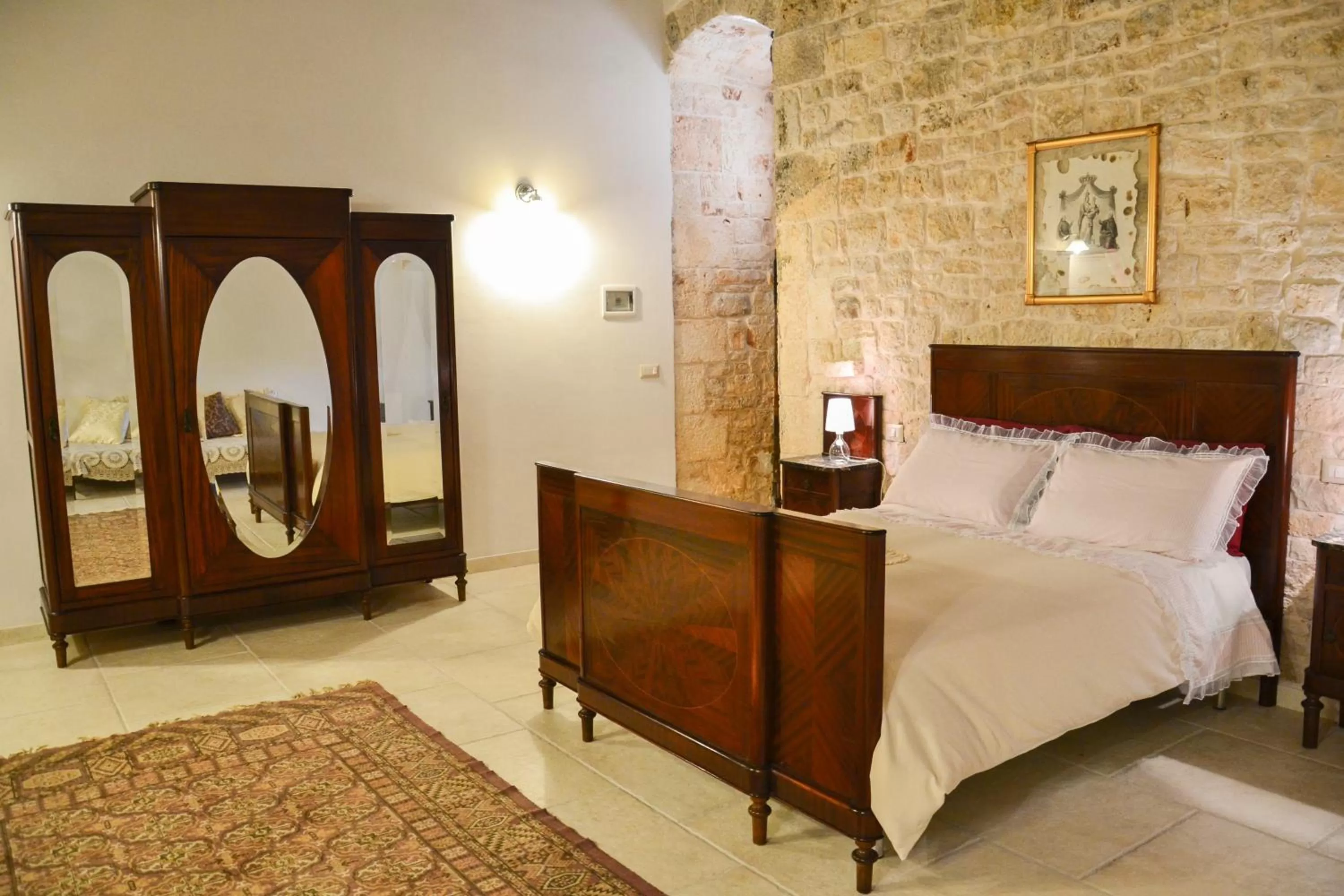 Bed in Agriturismo Masseria Alberotanza