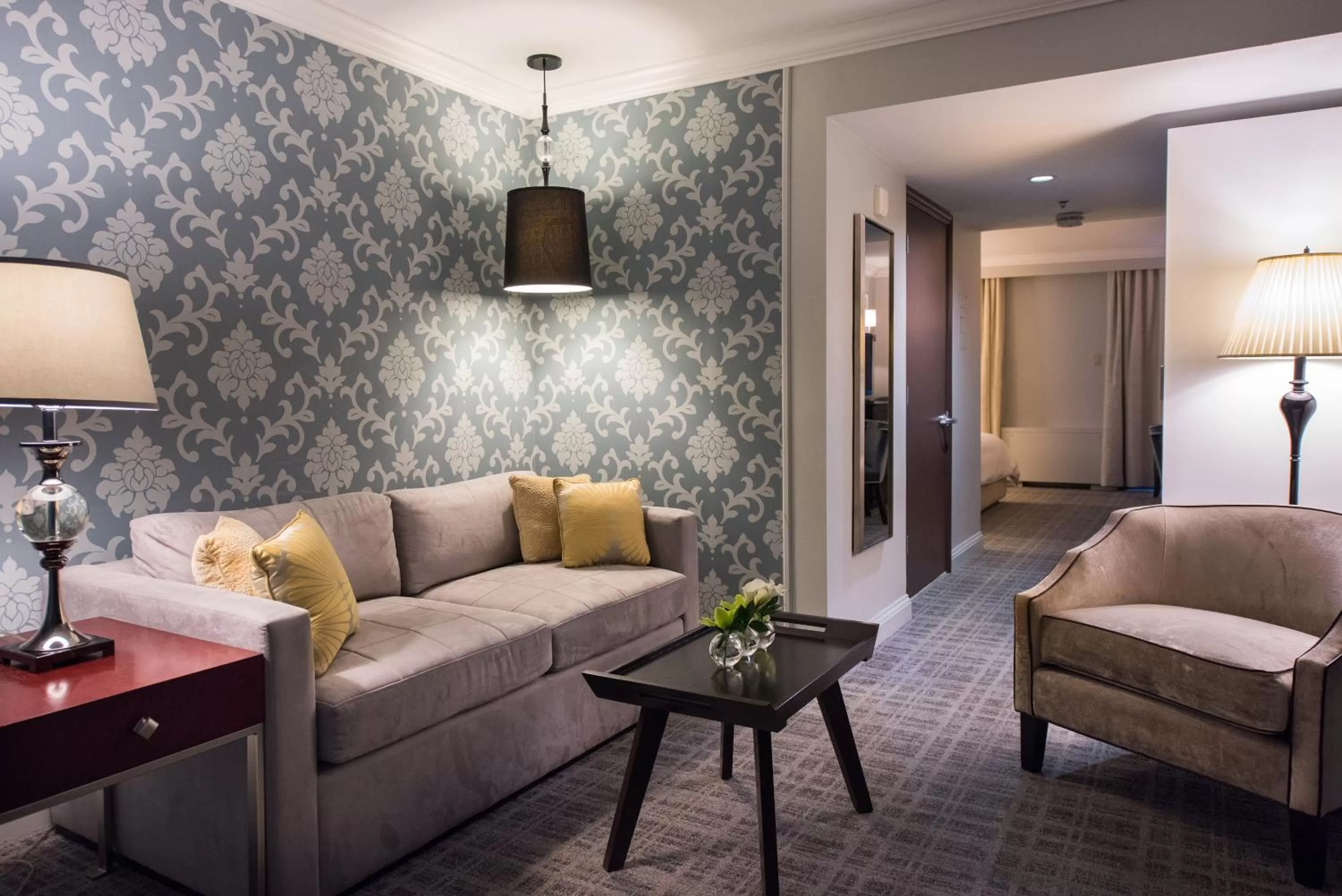 Living room in The Graham Georgetown