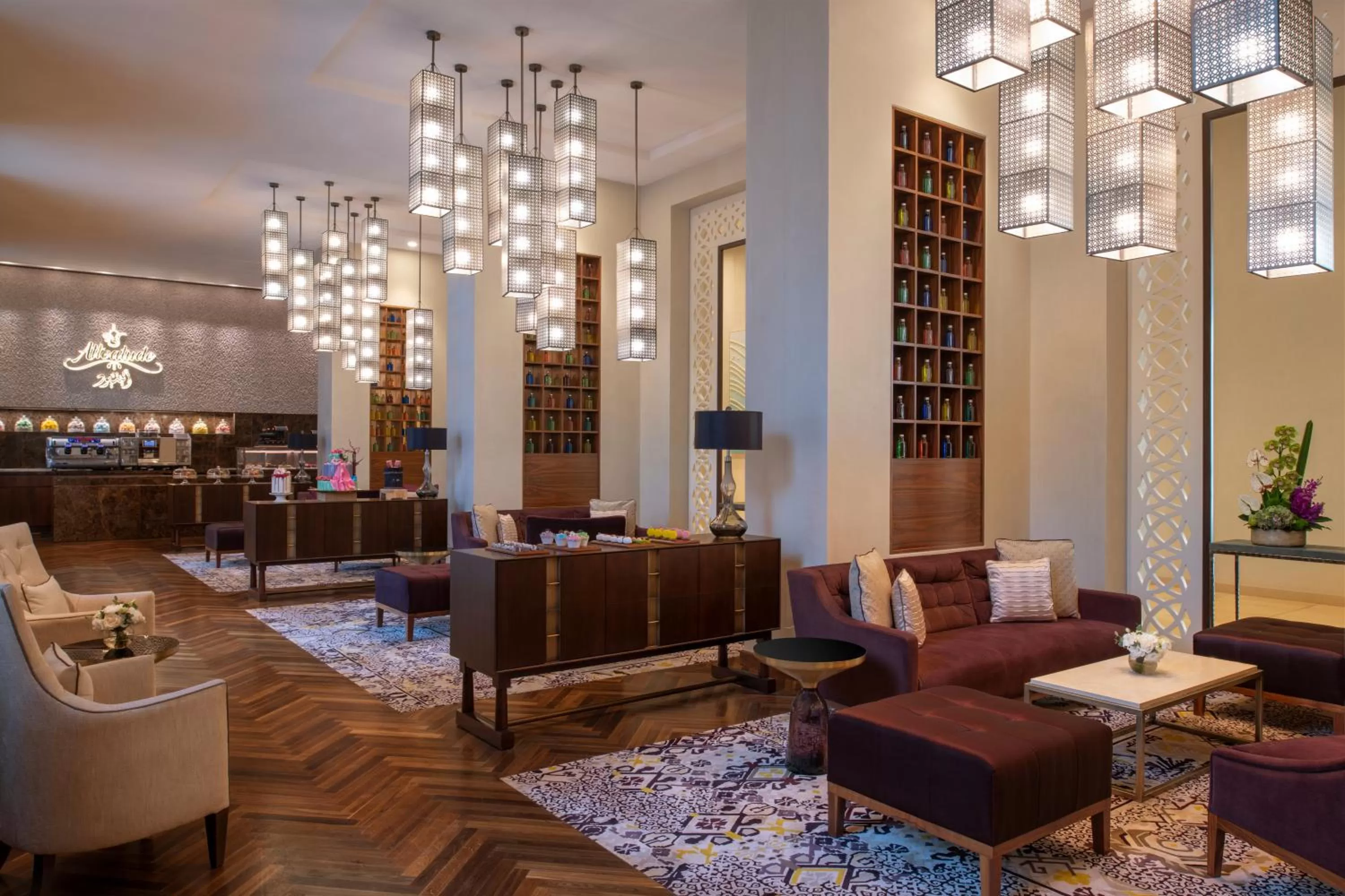 Lounge or bar in Alwadi Hotel Doha - MGallery Collection