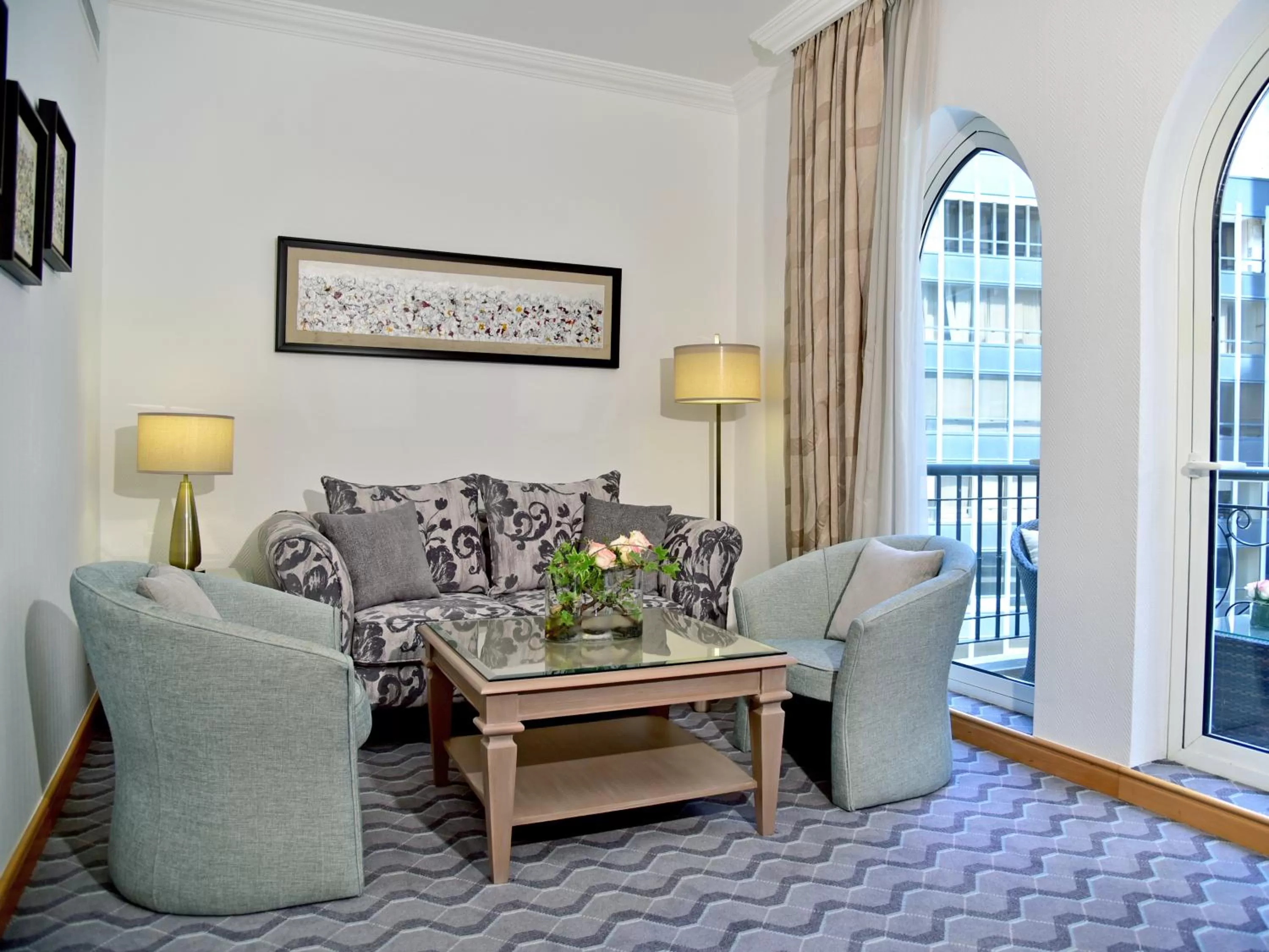 Living room in Gefinor Rotana – Beirut