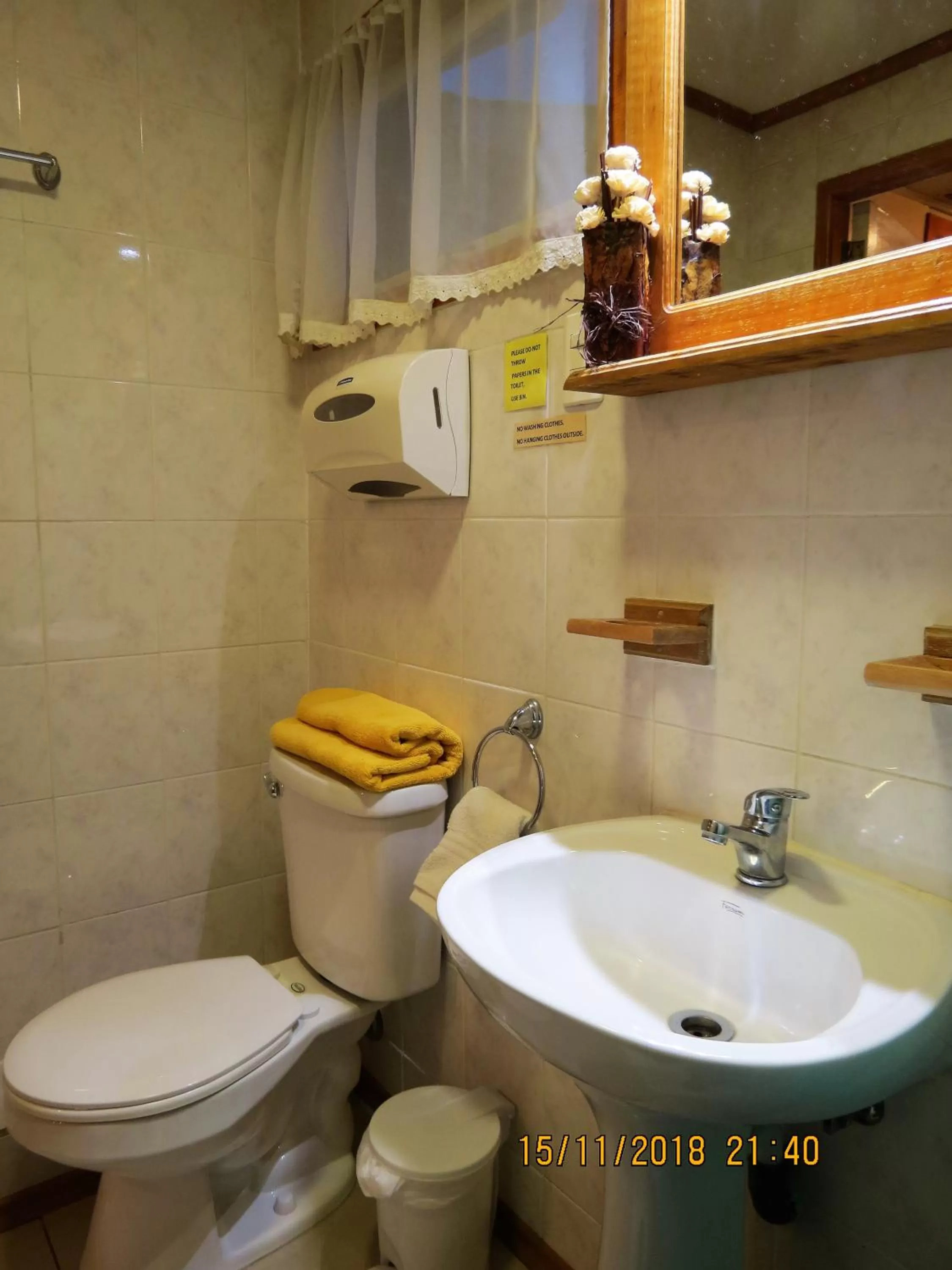 Bathroom in Big Bang Patagonia - Traveler Assistance