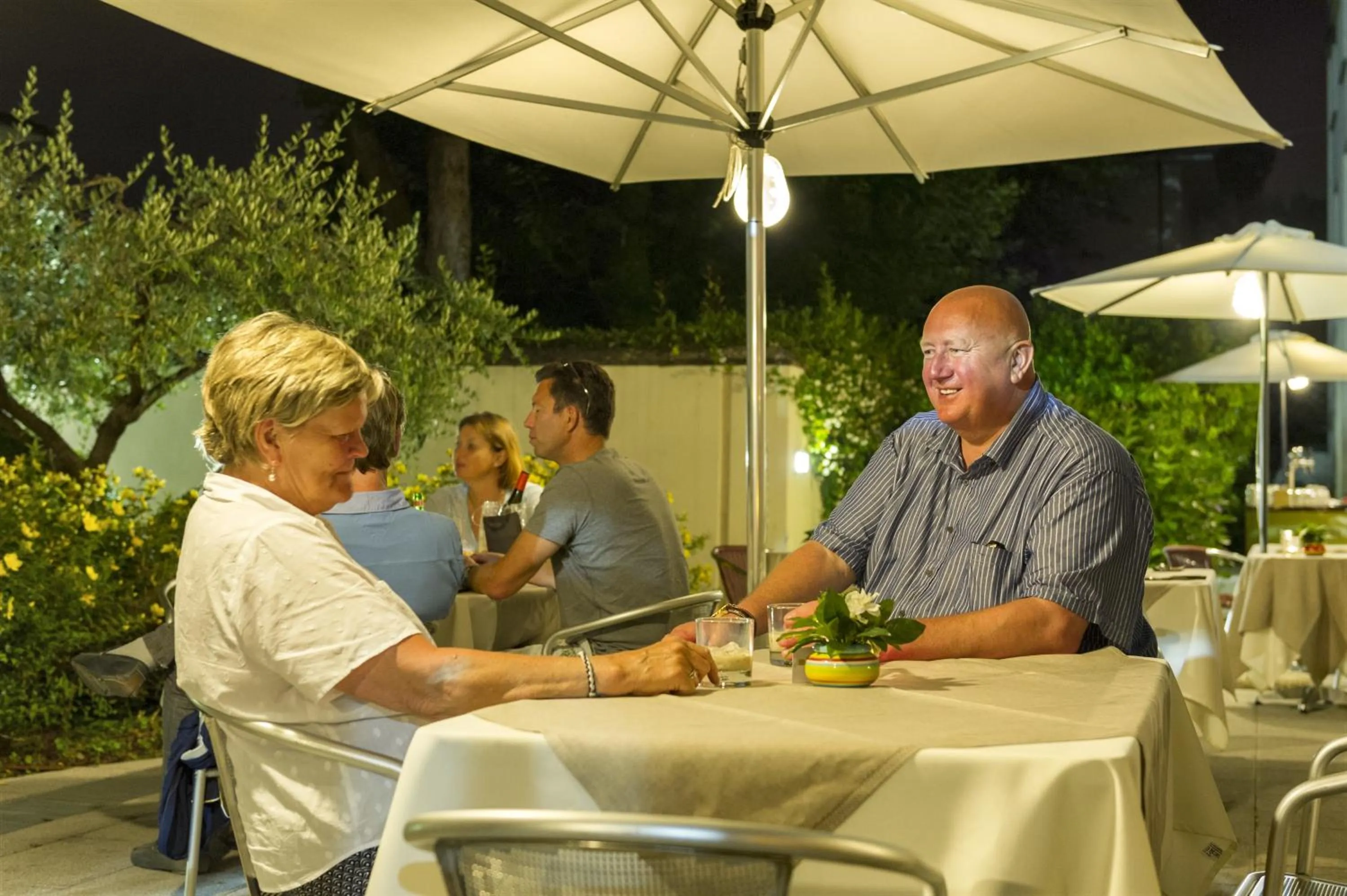 Patio in Hotel San Marco