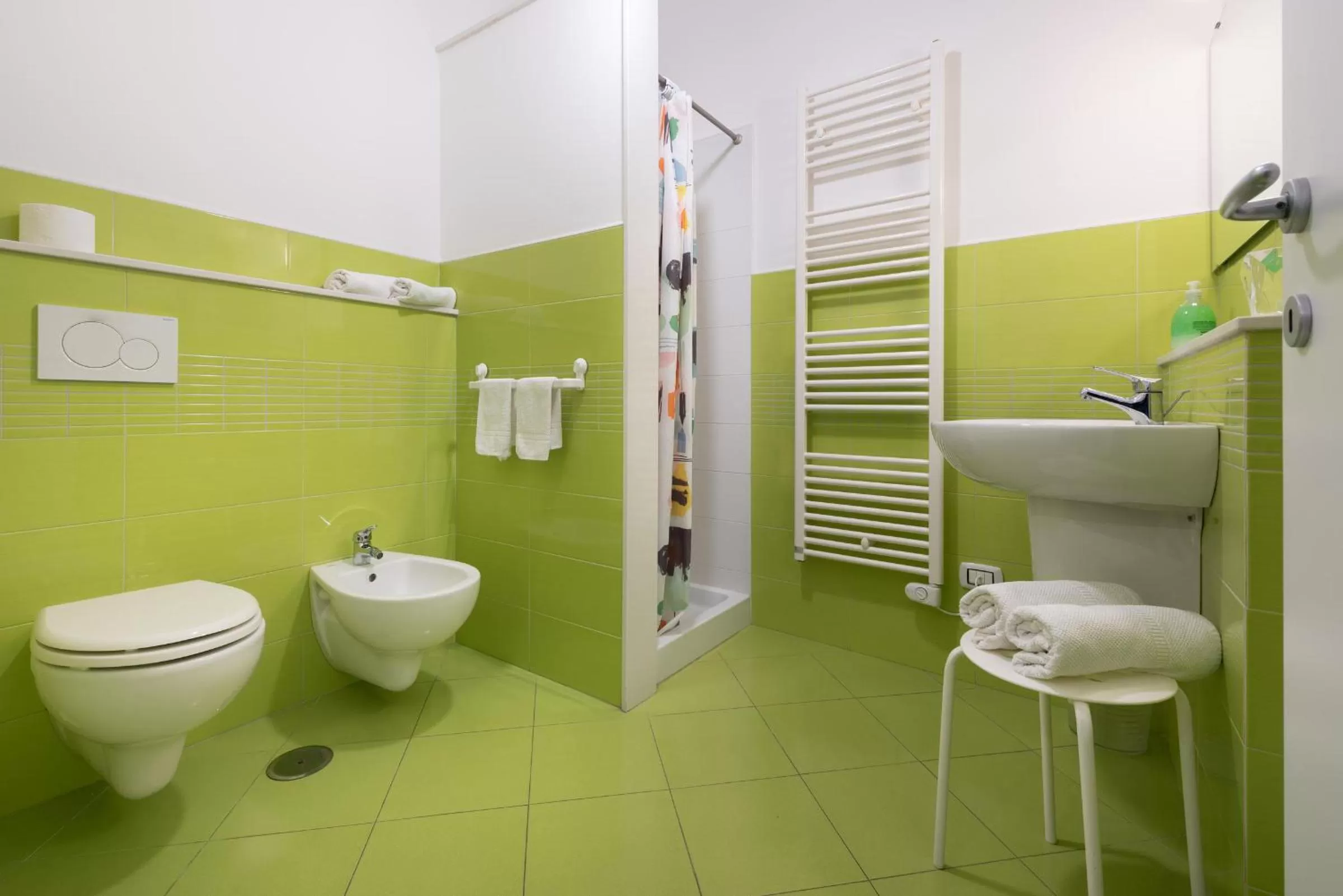 Shower in Maria Vittoria Charming Rooms and Apartments