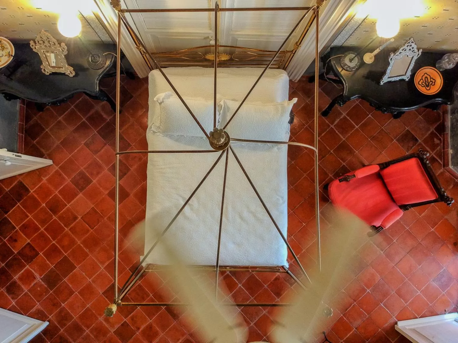 Bed in Hacienda San Antonio Millet