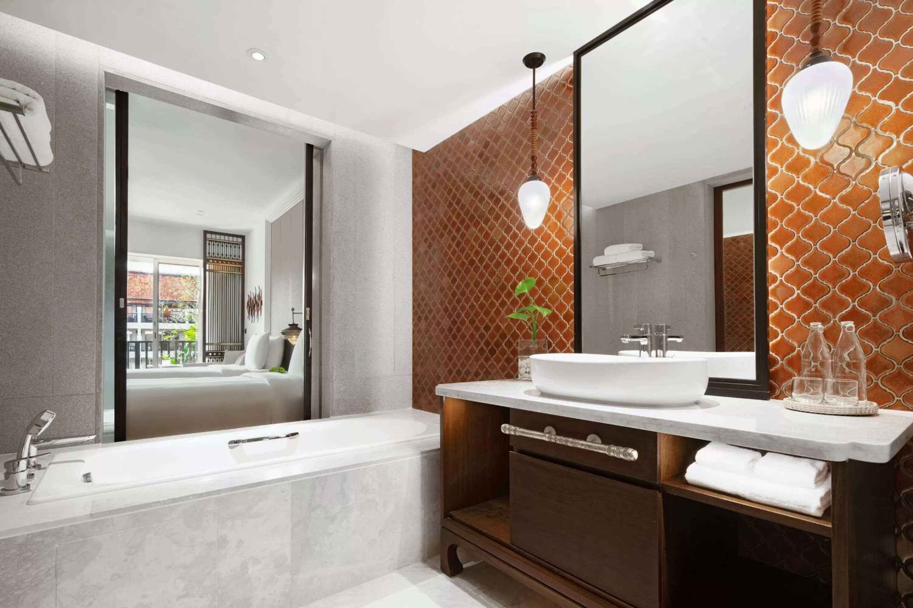 Bathroom in JW Marriott Khao Lak Resort and Spa