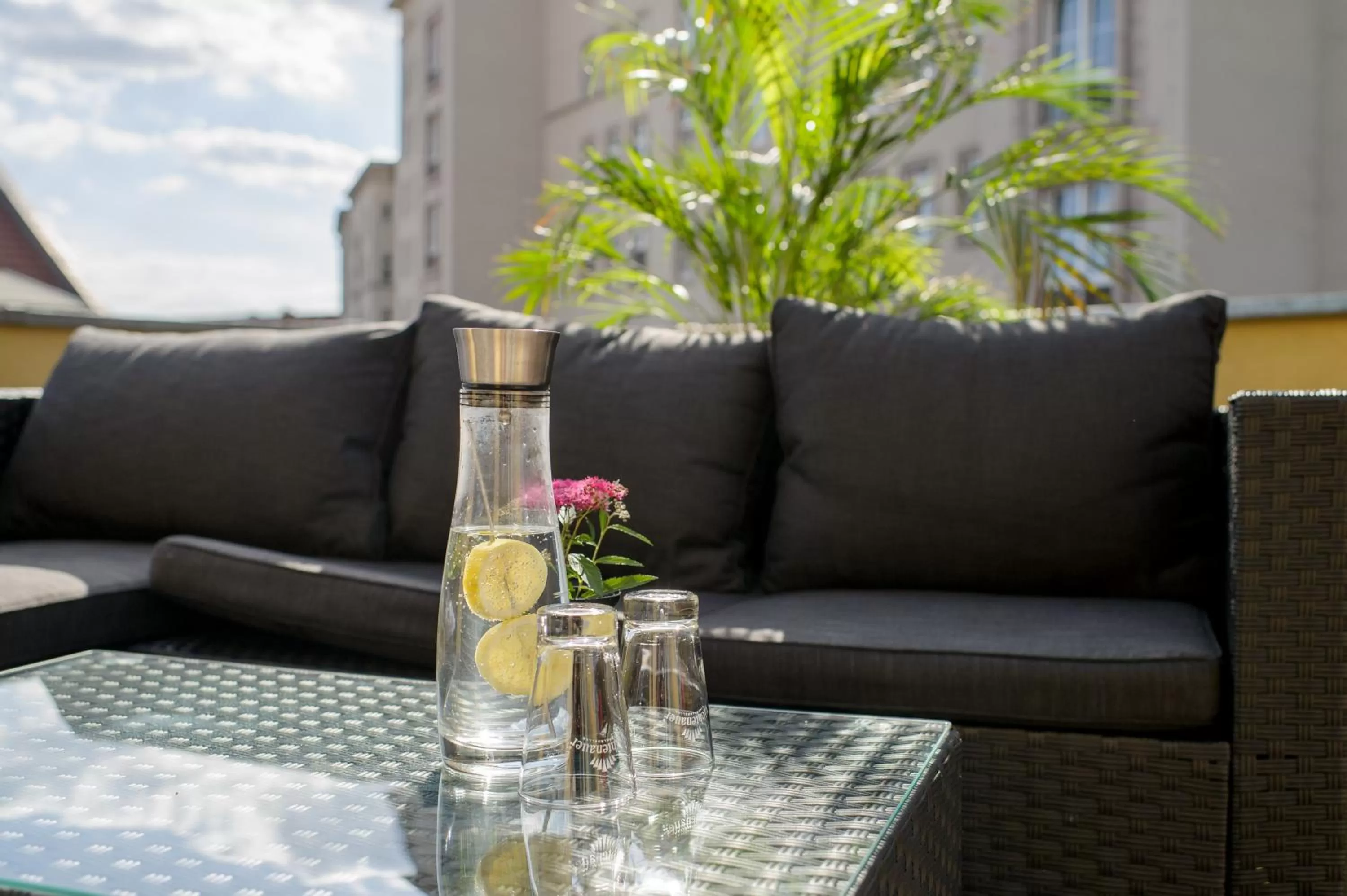 City view in Book Hotel Leipzig