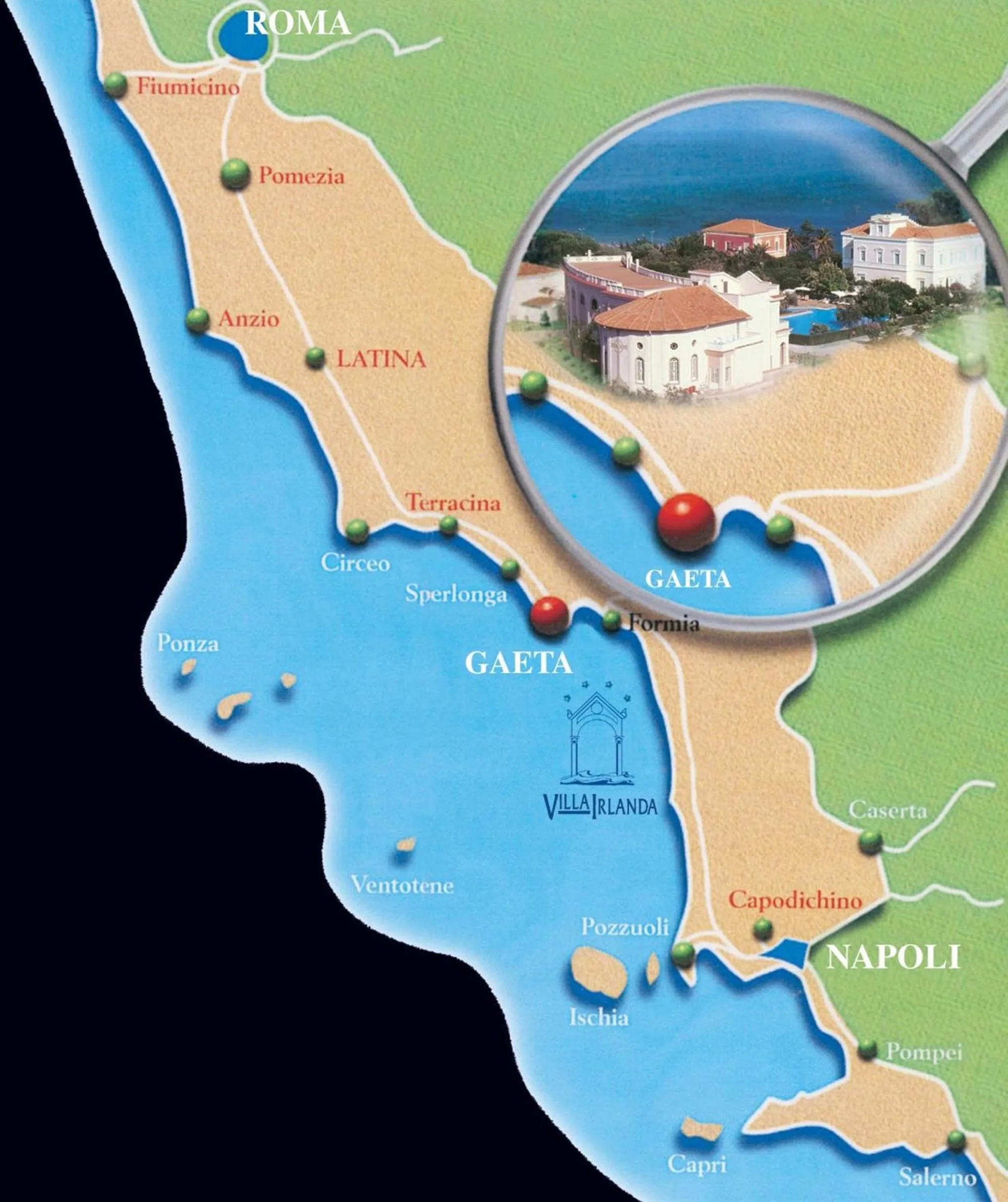 Logo/Certificate/Sign in Villa Irlanda Grand Hotel