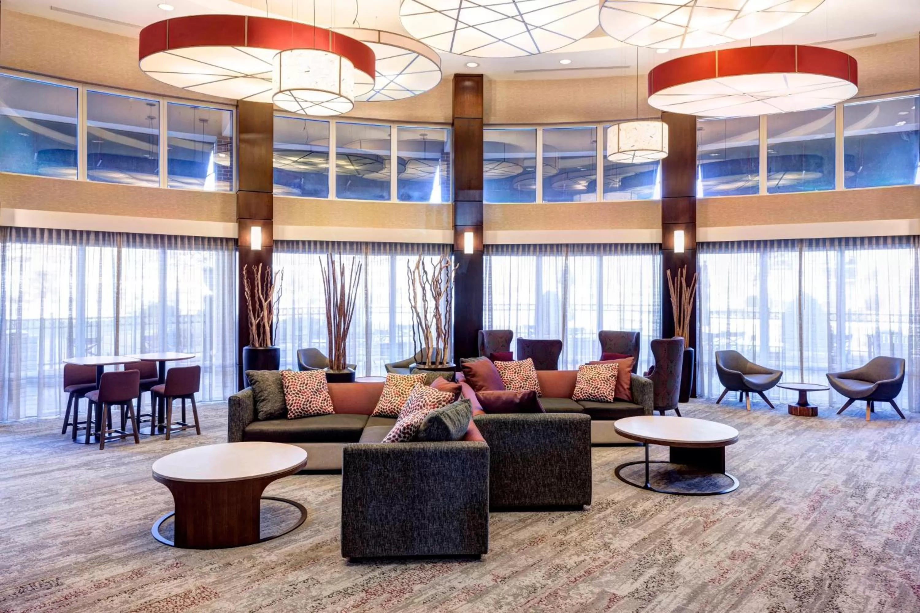 Lobby or reception in Courtyard by Marriott Franklin Cool Springs