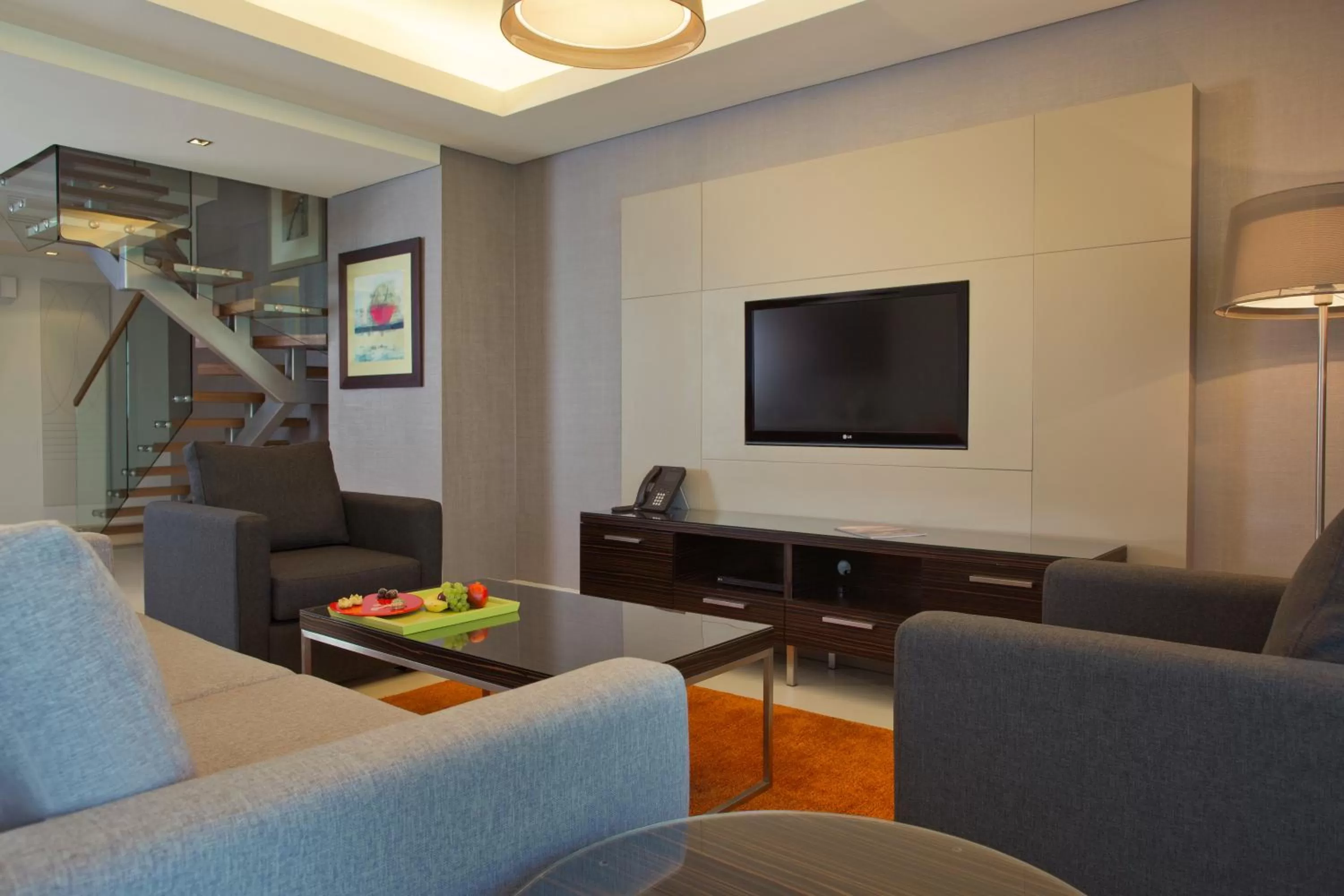 Living room in Majestic Arjaan by Rotana – Manama