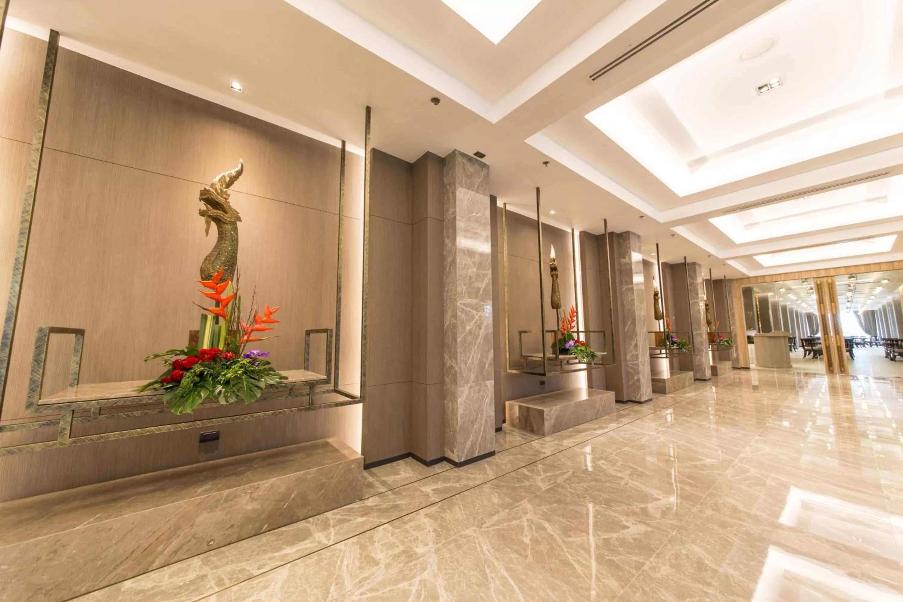 Lobby or reception in The Heritage Chiang Rai Hotel and Convention