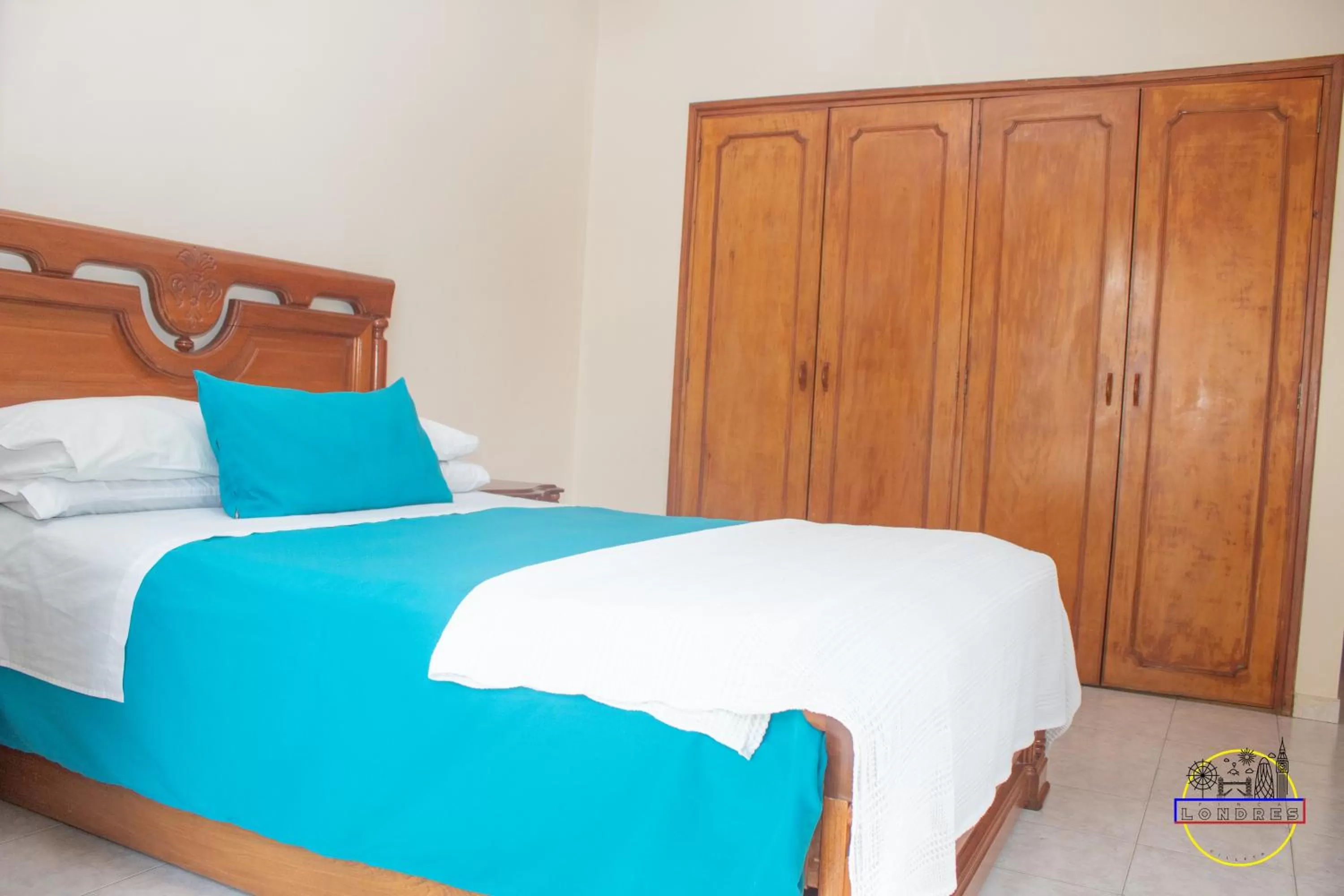 Bed in Hotel Finca Londres