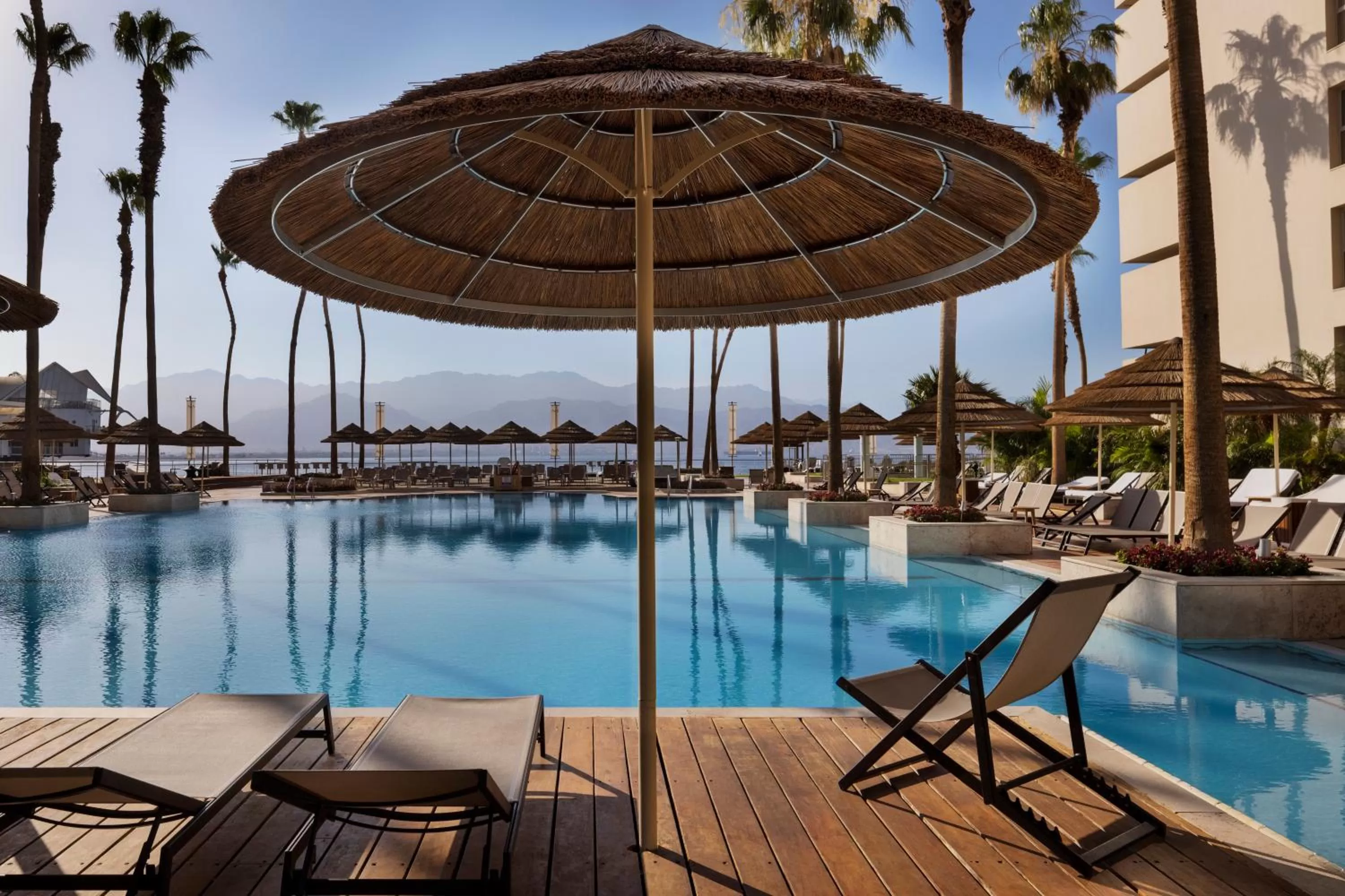 Swimming pool in Aria