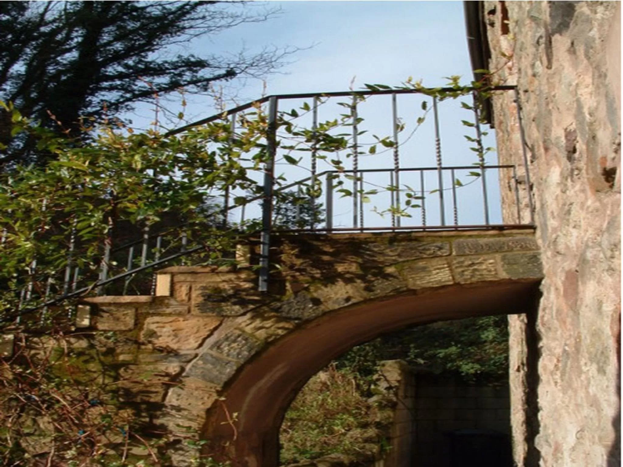 Decorative detail in The Old Mill