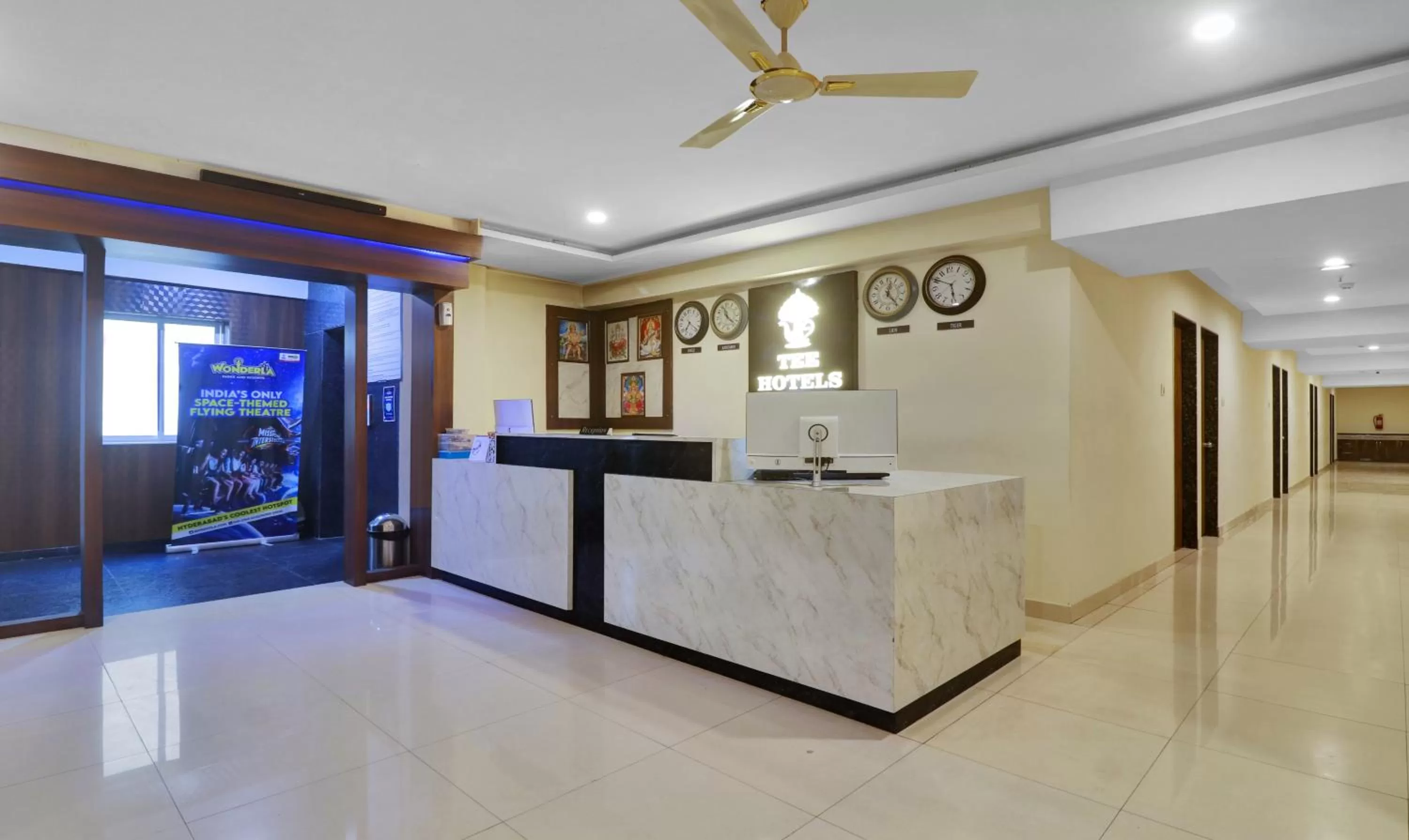 Lobby or reception in Treebo Tee