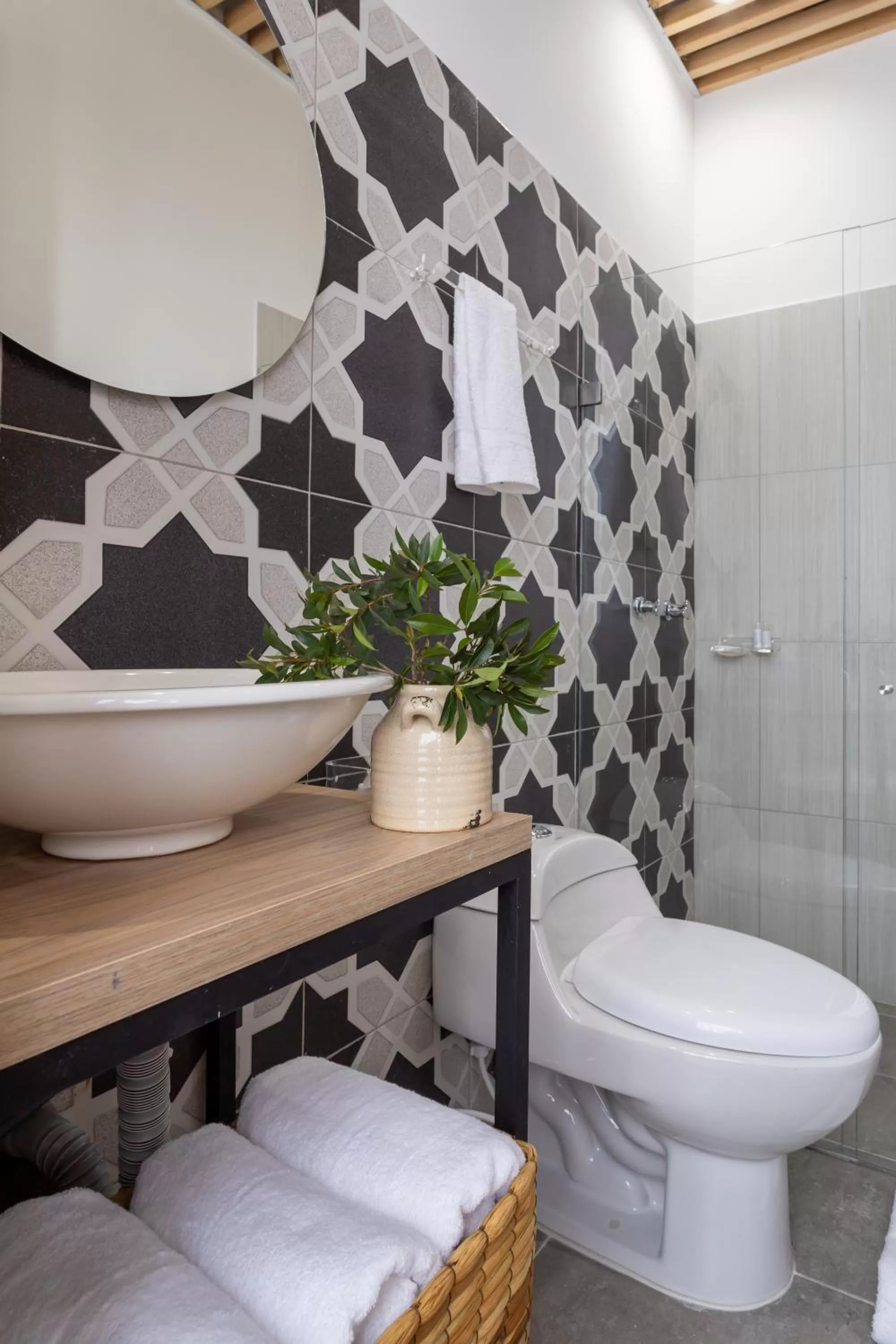 Bathroom in Hotel Lexum Estadio