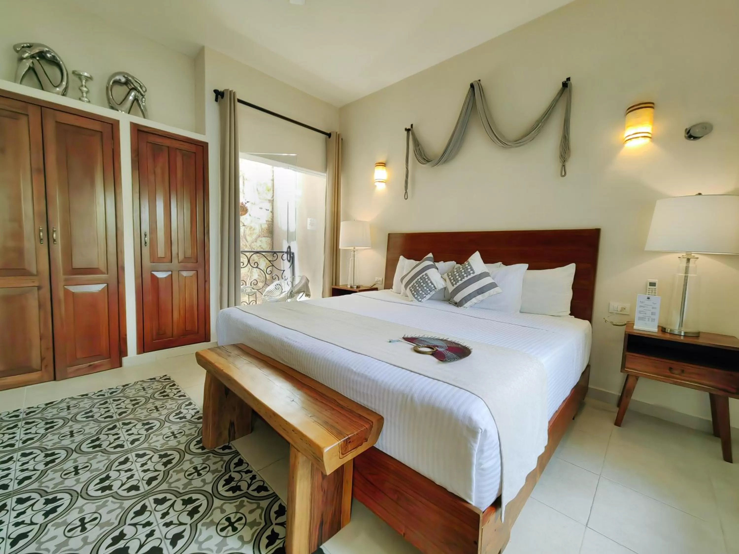 Bed in Le Muuch Hotel Boutique