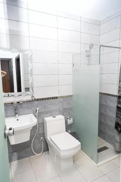 Bathroom in Atlantis Suites Hotel