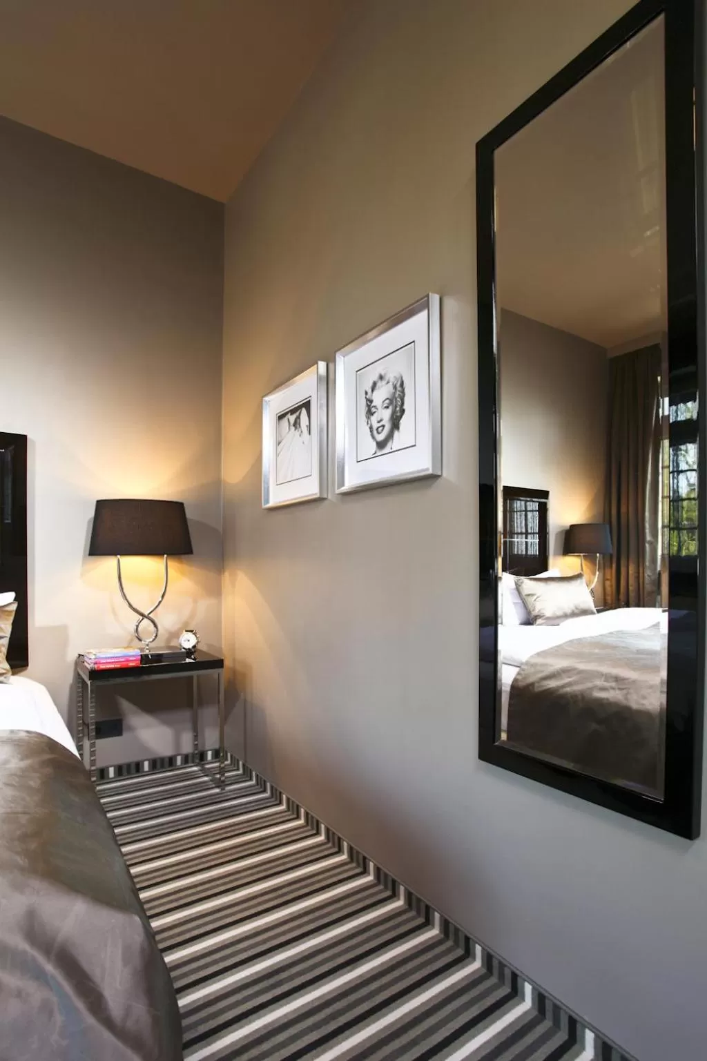 Bed in Boutique Hotel Poppenbütteler Hof