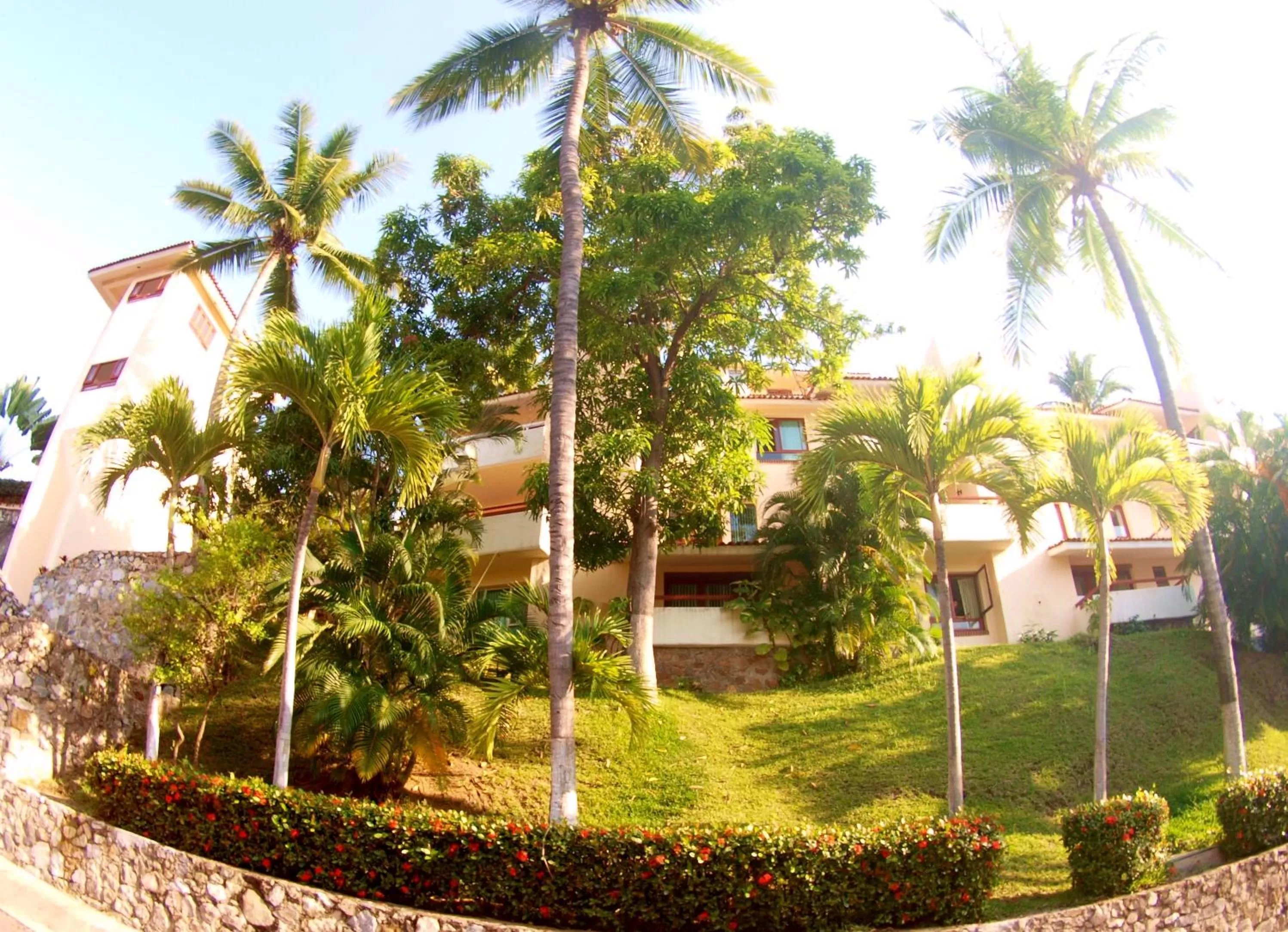 Garden in Villas del Palmar Manzanillo with Beach Club
