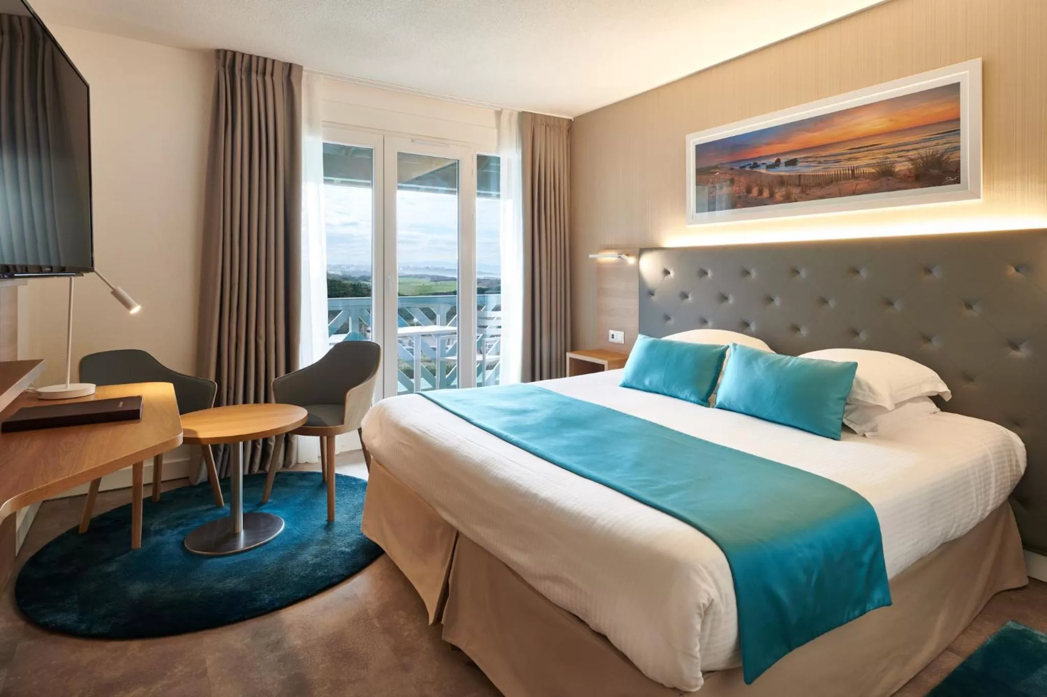 Bedroom, Bed in Atlanthal