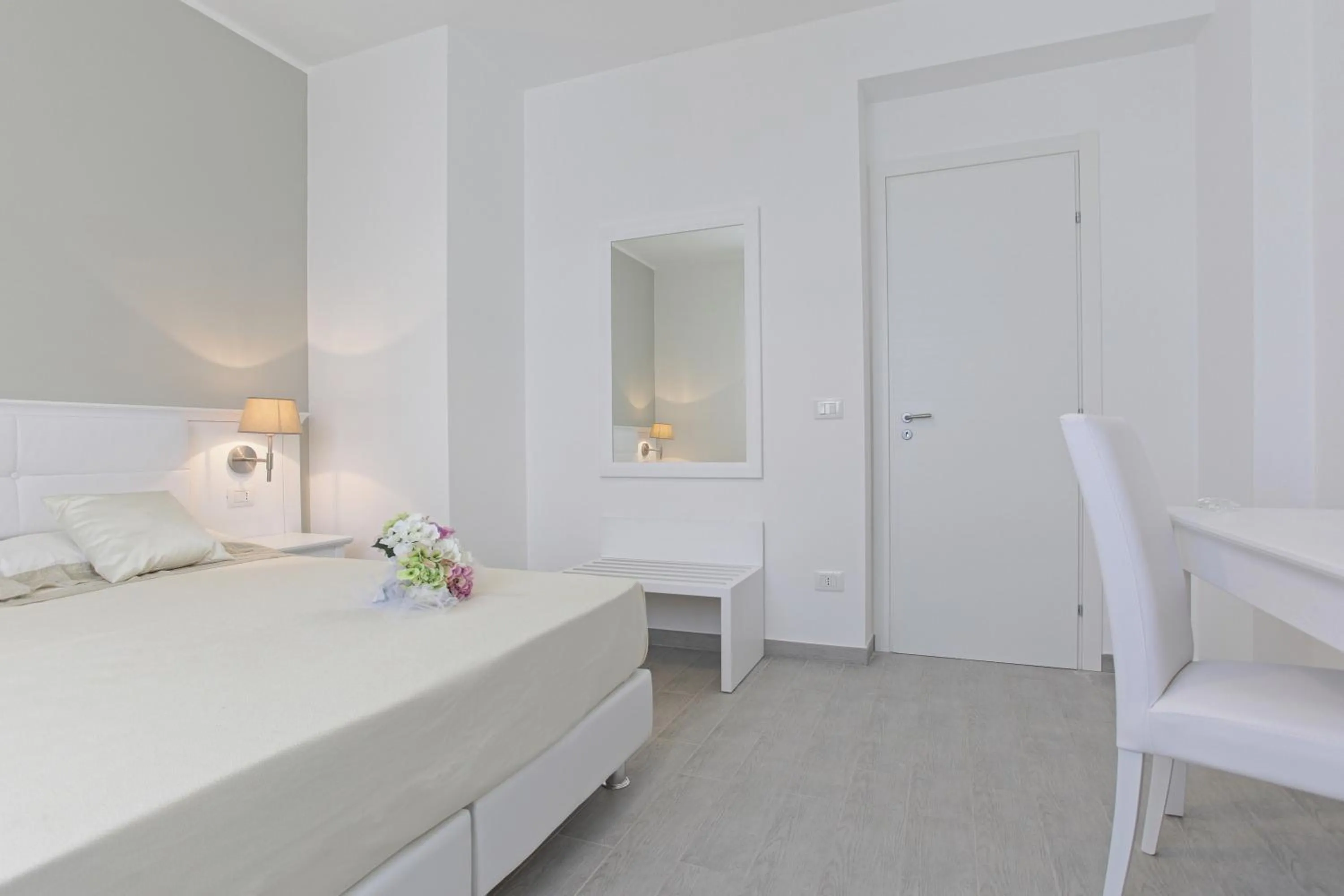 Bed in Scala Dei Turchi Resort