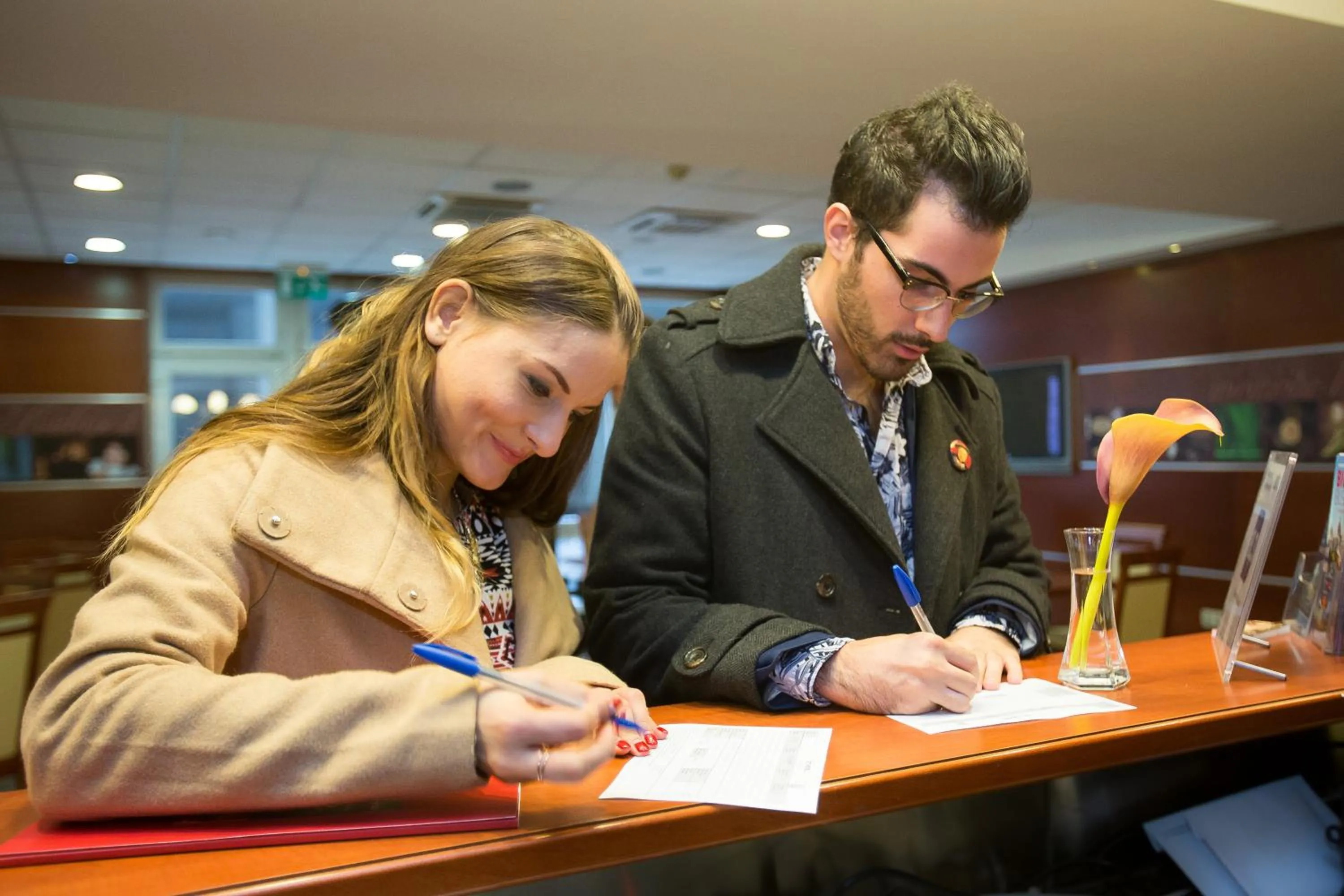 Lobby or reception in City Home Budapest