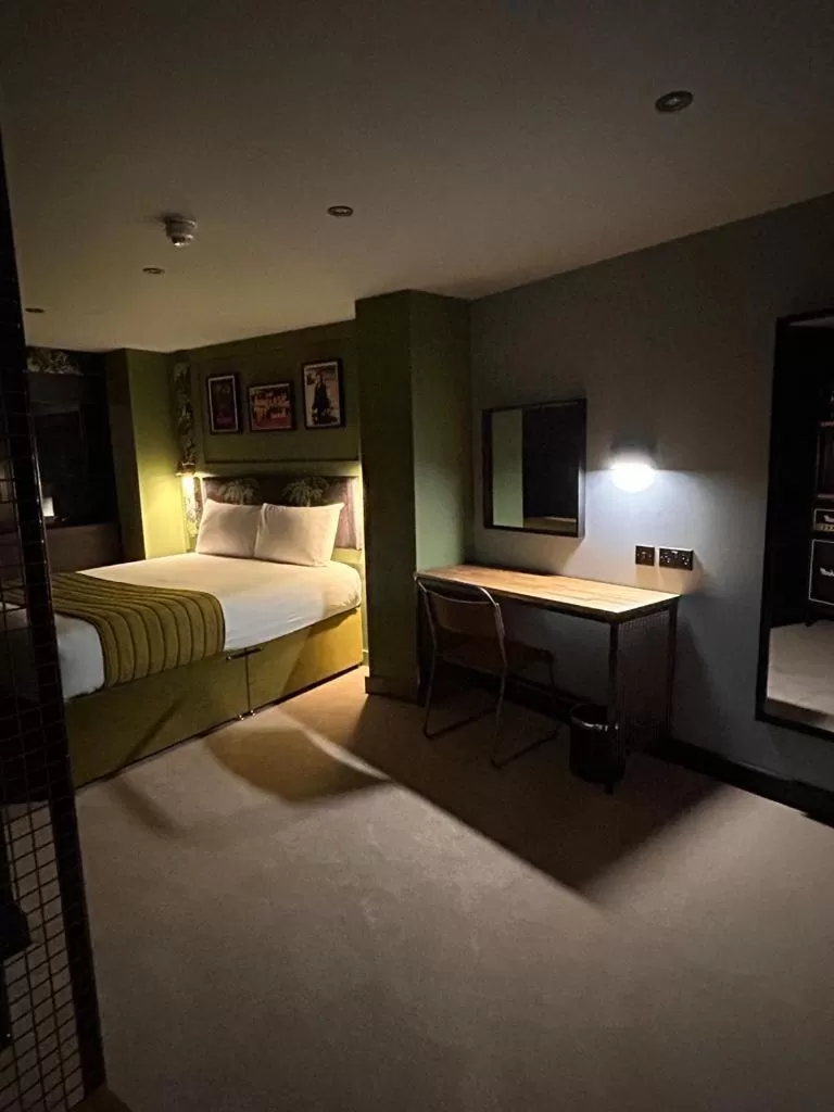 Bed in The Baltic Hotel