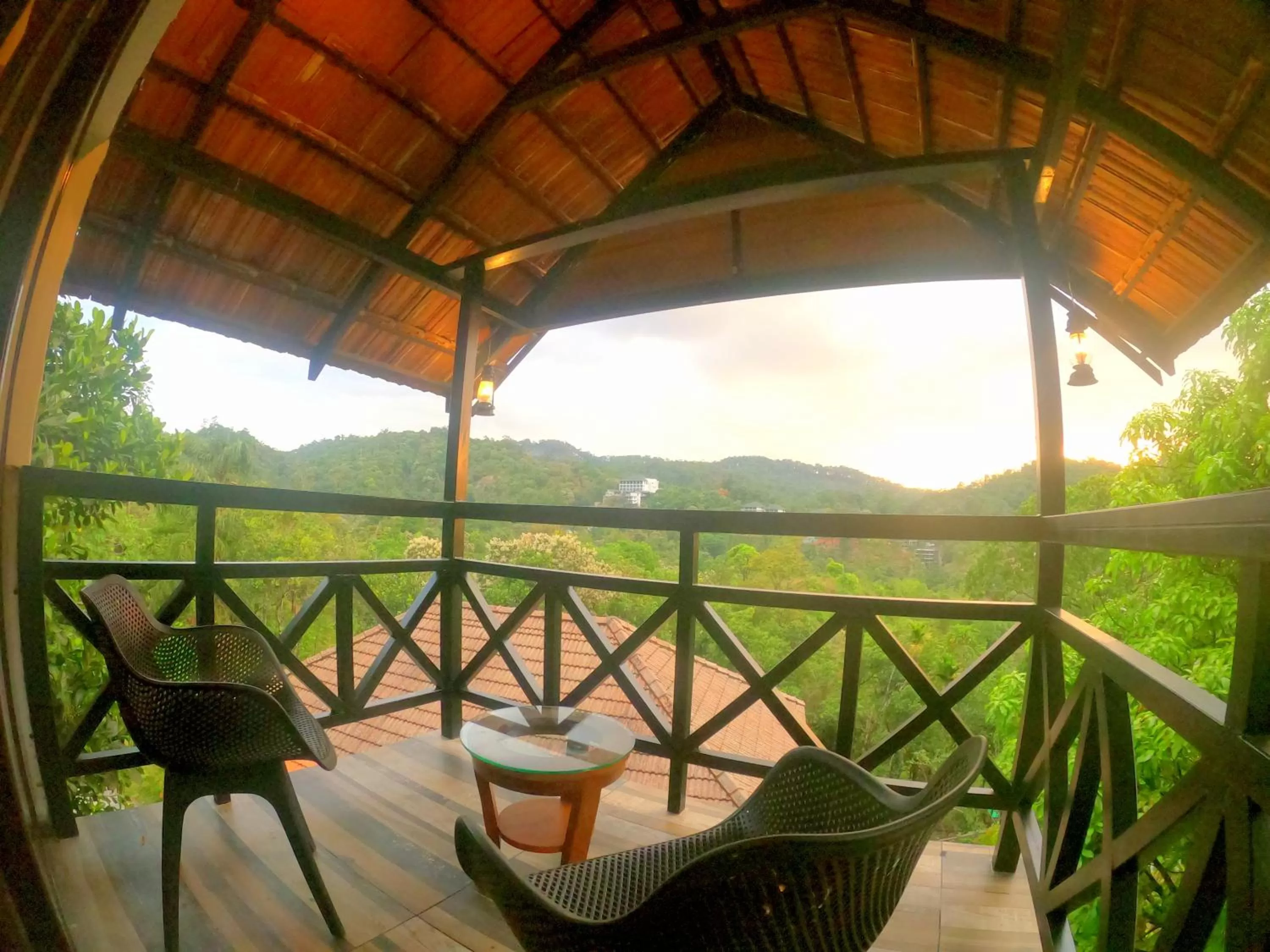 Balcony/Terrace in The Wild Trails Clarks Exotica , Munnar
