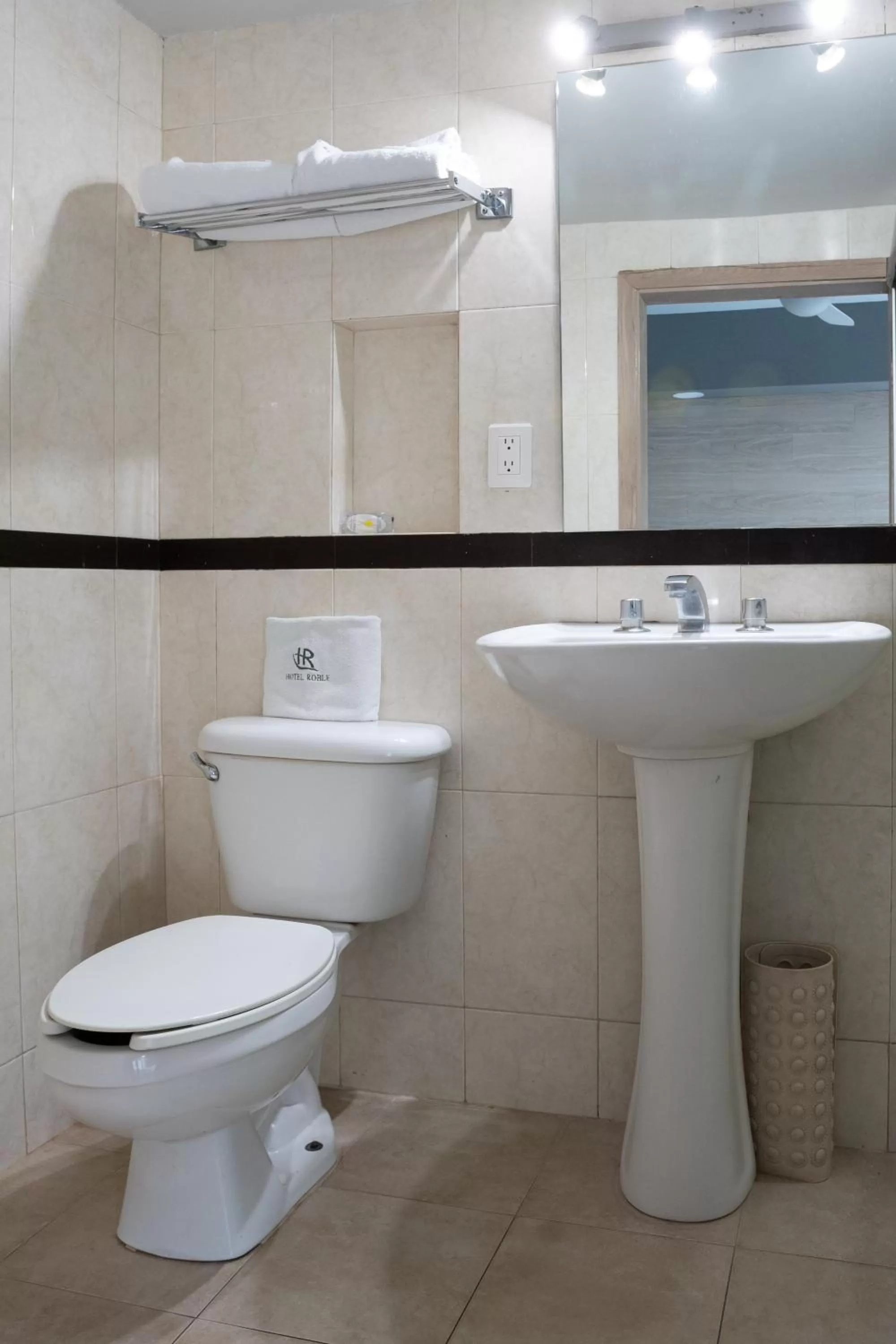 Toilet in Hotel Roble