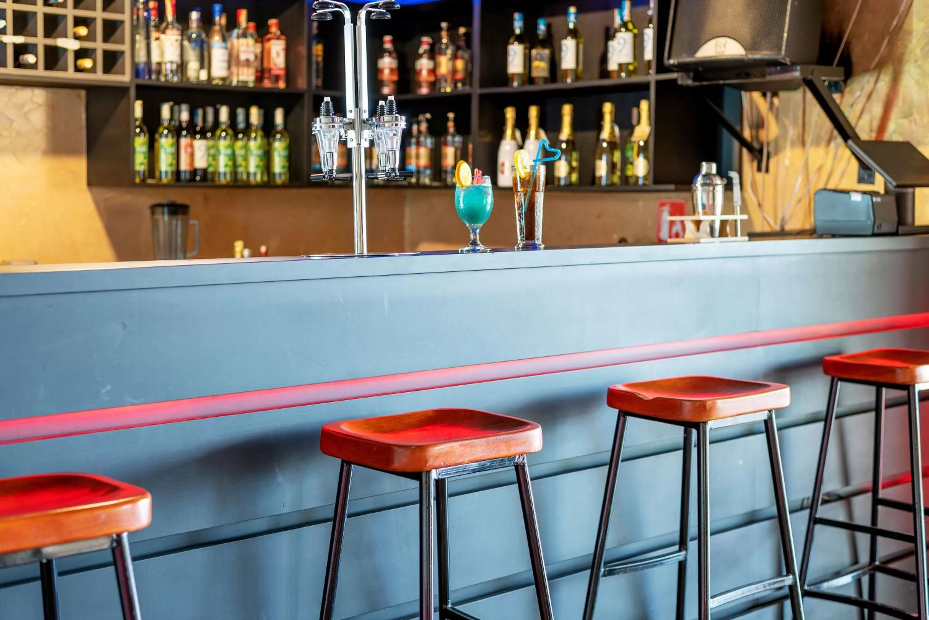 Lounge or bar in Afro Park Hotel