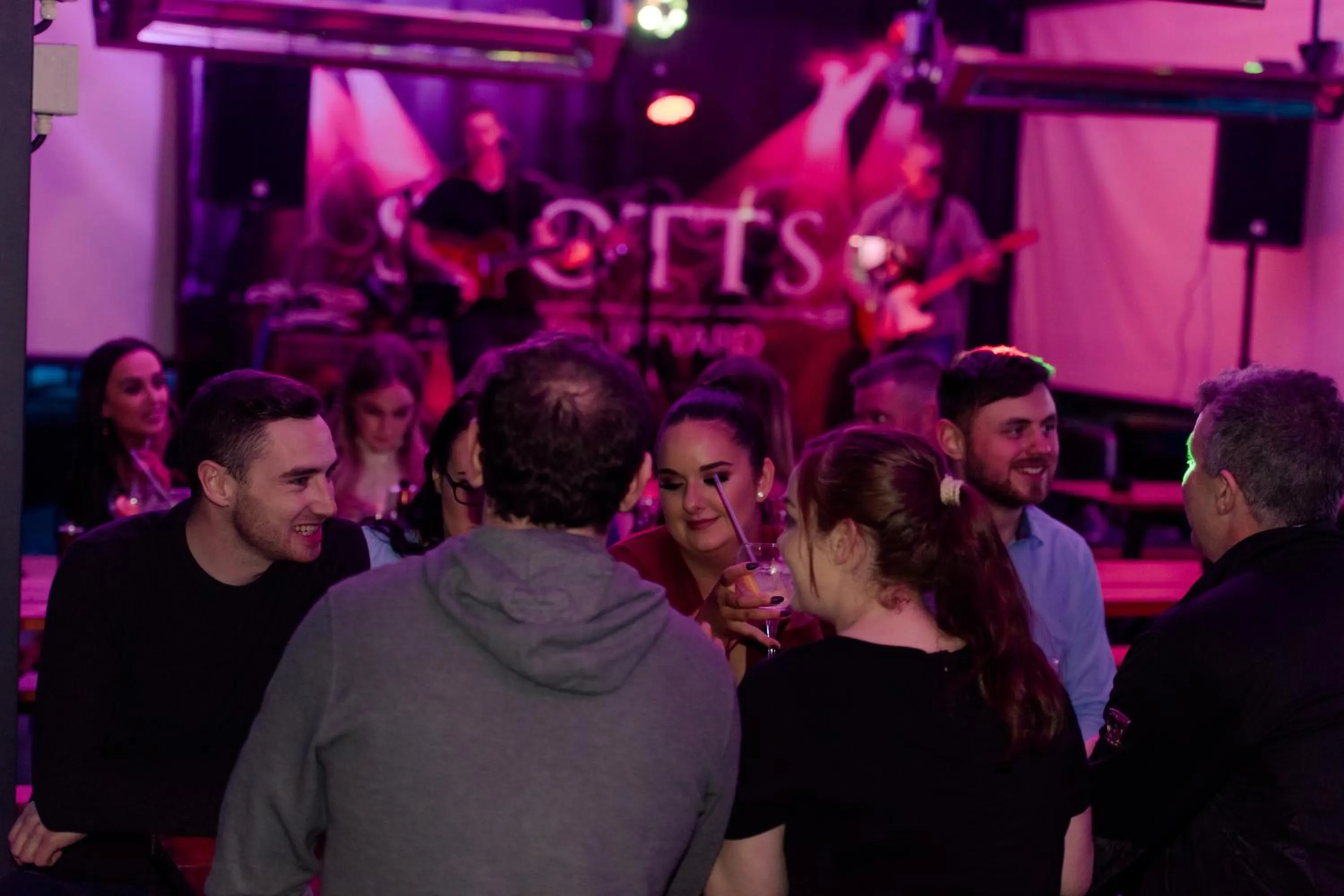 People in Scott's Hotel