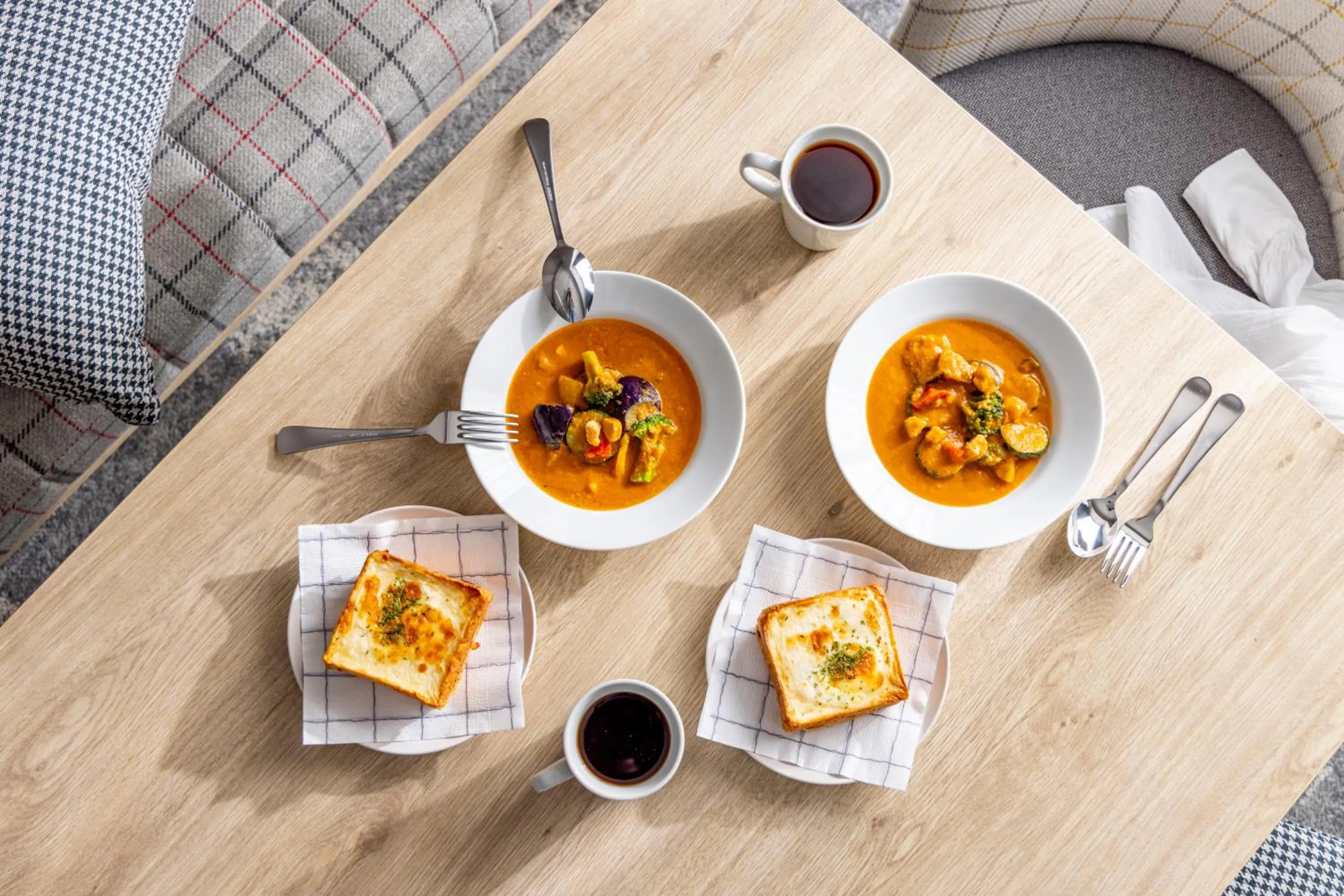 Meals in Tokyu Stay Shibuya