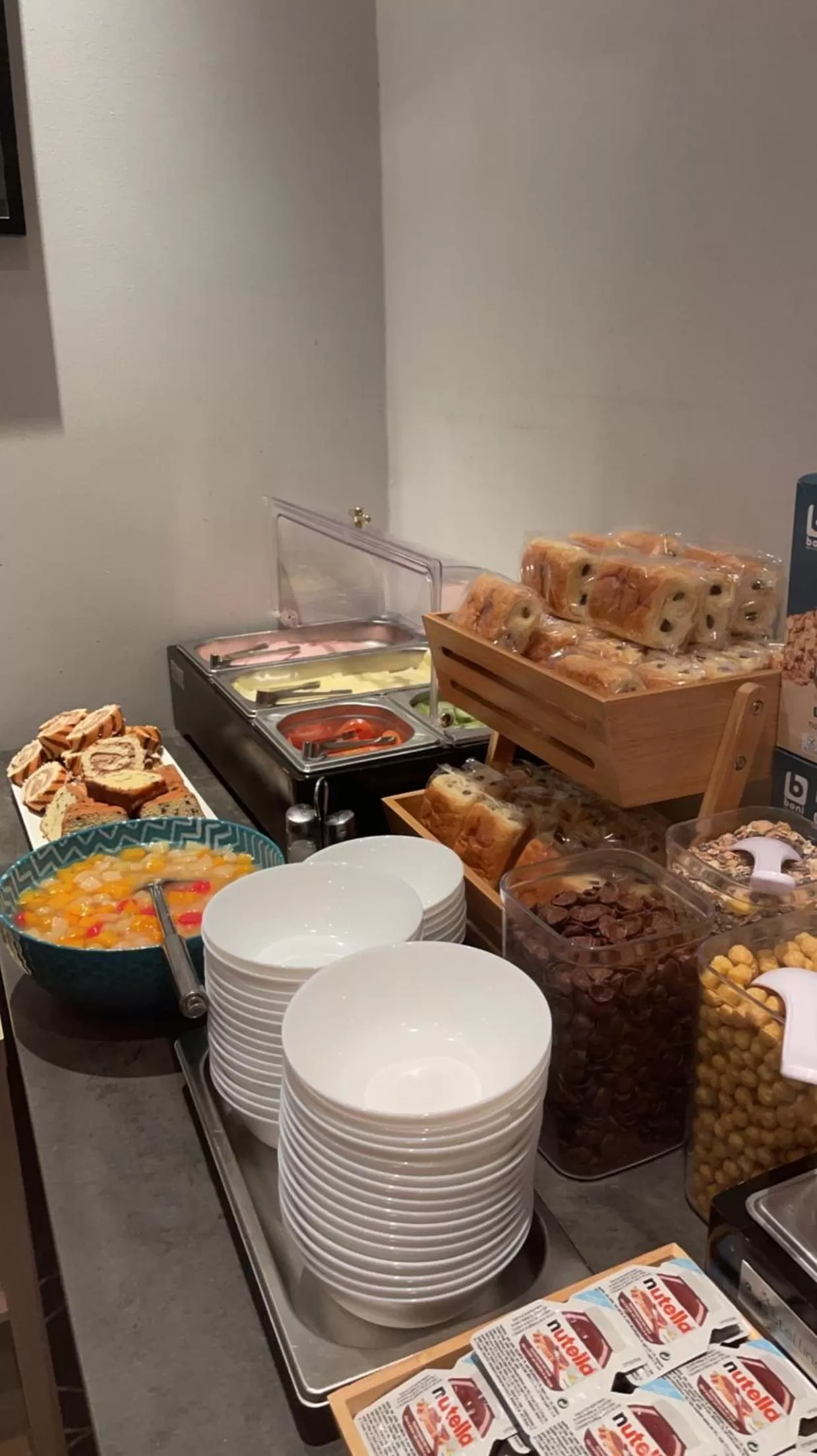 Breakfast in Safestay Brussels Grand Place