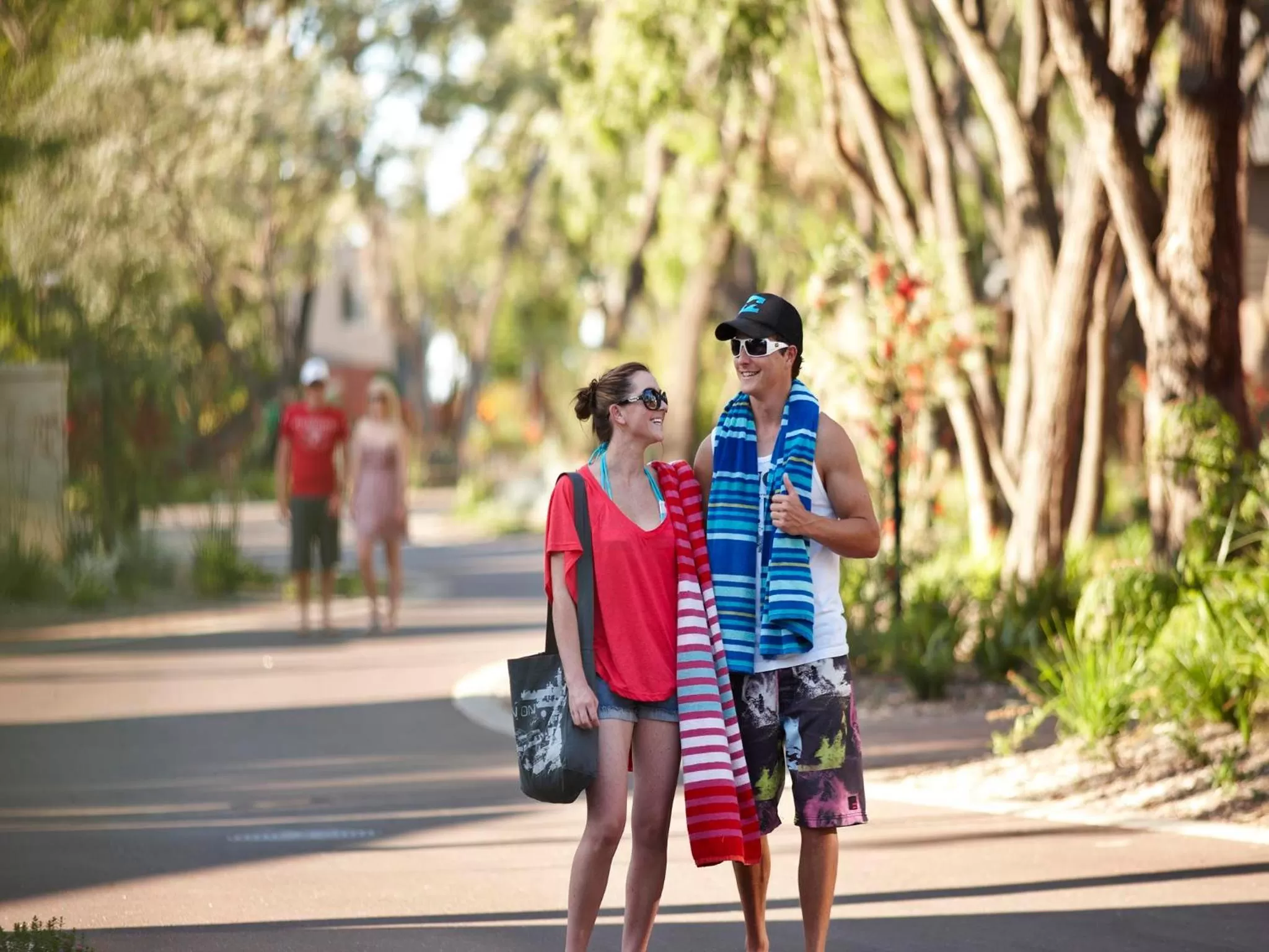People in Aqua Resort Busselton