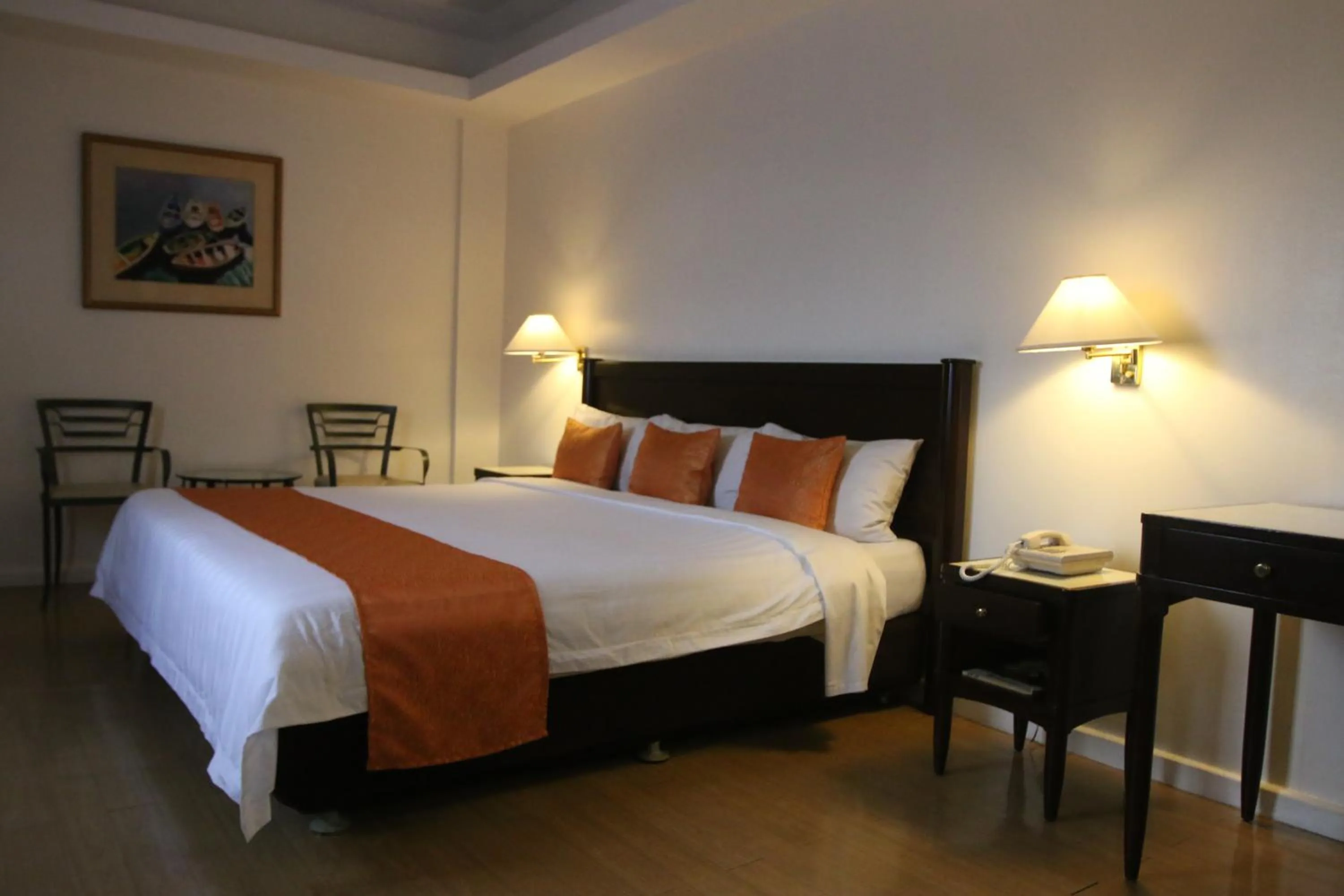 Bed in Harbor Town Hotel